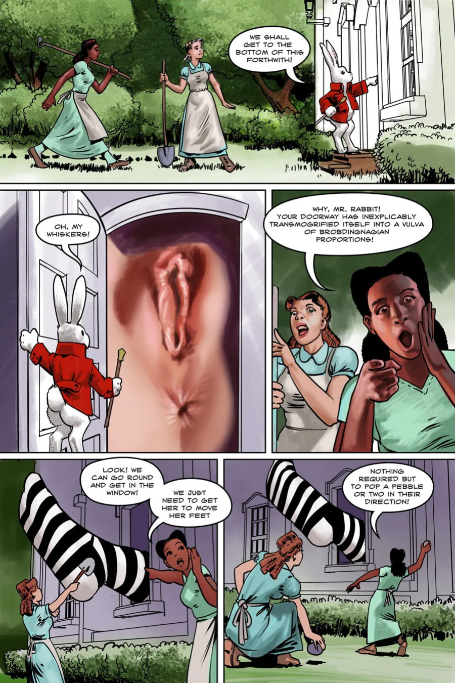 Alice off the deep end 2025 Alice in Wonderland Parody