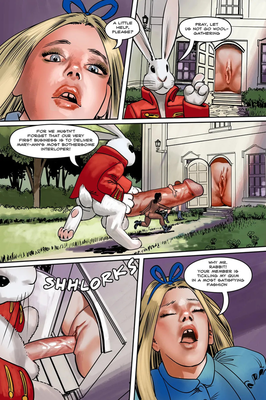 Alice off the deep end 2025 Alice in Wonderland Parody
