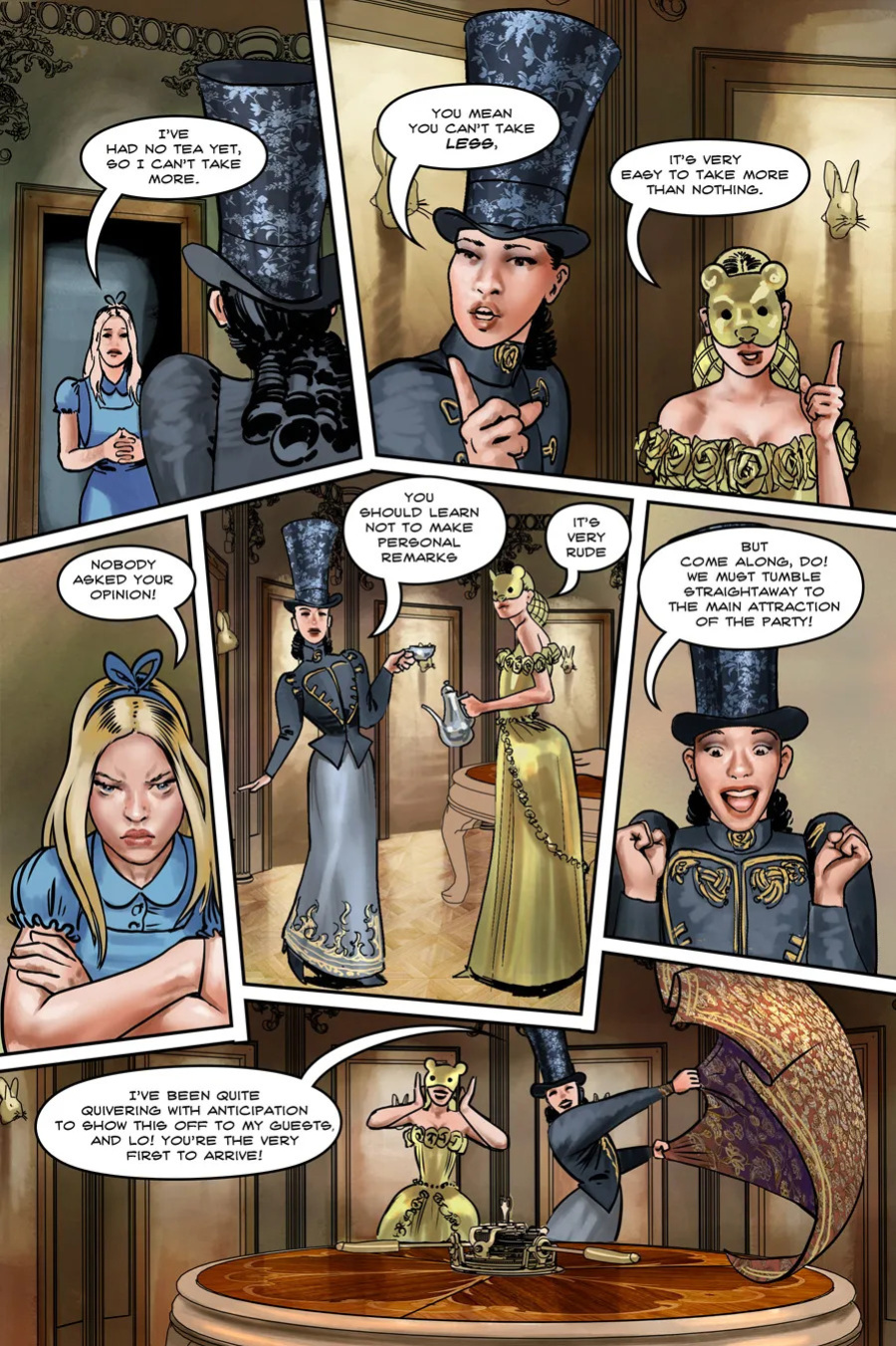 Alice off the deep end 2025 Alice in Wonderland Parody