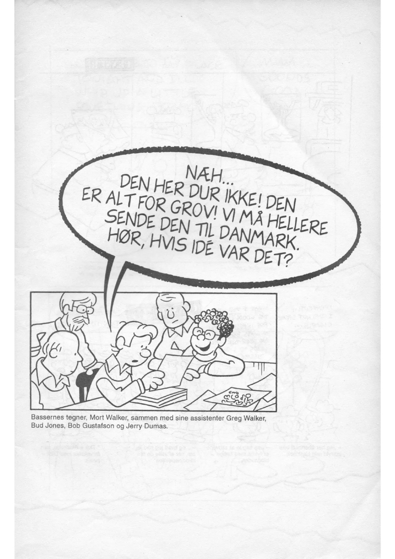 [Mort Walker] Basserne Censur! #1 [Danish, English]