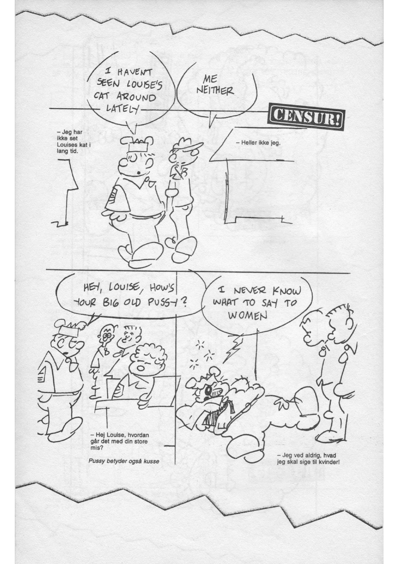 [Mort Walker] Basserne Censur! #1 [Danish, English]
