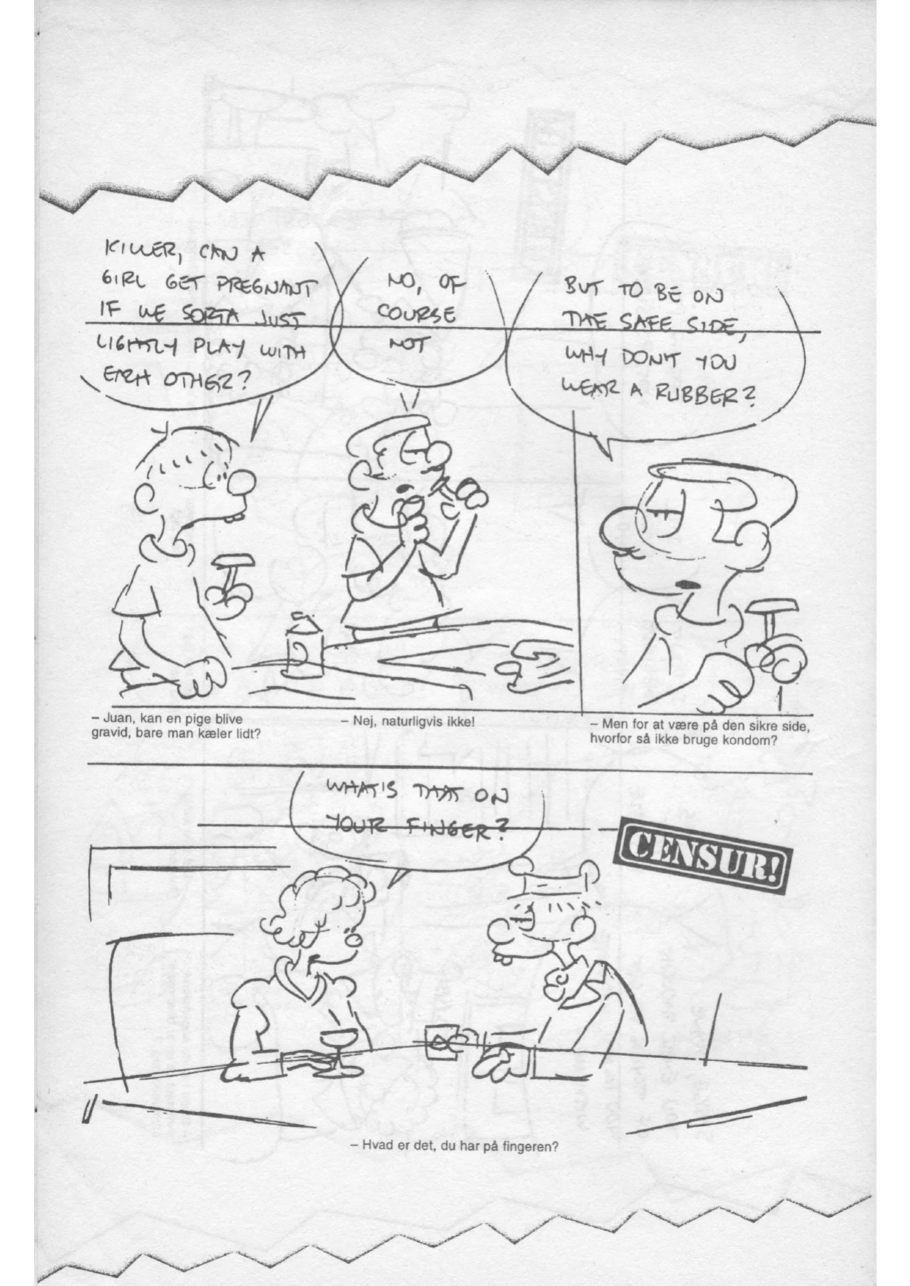 [Mort Walker] Basserne Censur! #1 [Danish, English]