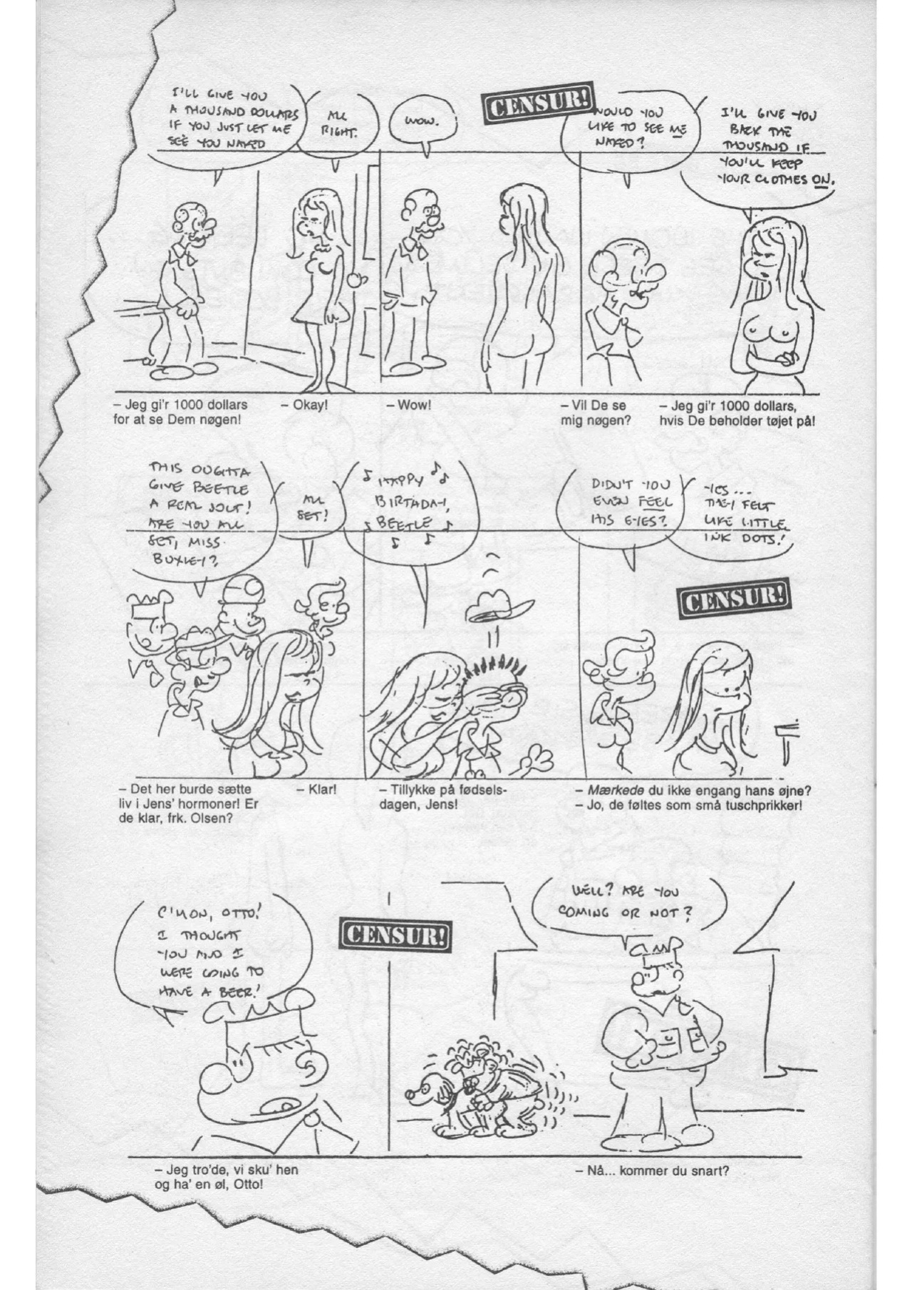 [Mort Walker] Basserne Censur! #1 [Danish, English]