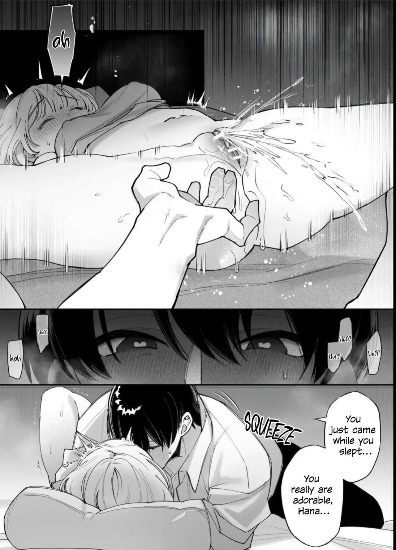 If you're scared of sex, I'll impregnate you while you're sleeping.