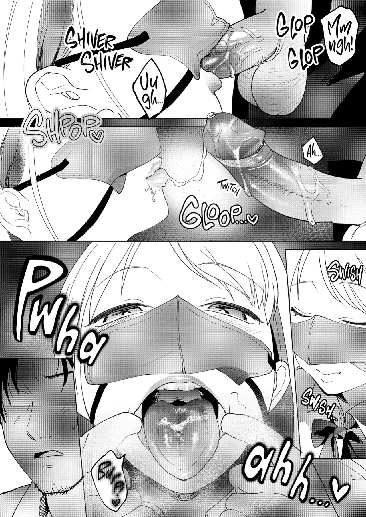 [Manmaya (Same Manma)] Jinsei Shuuryou 5-byou Mae Nazo JK ni Kuwareru | Five Seconds Before I Died [English] [J18] [Decensored] [Digital]