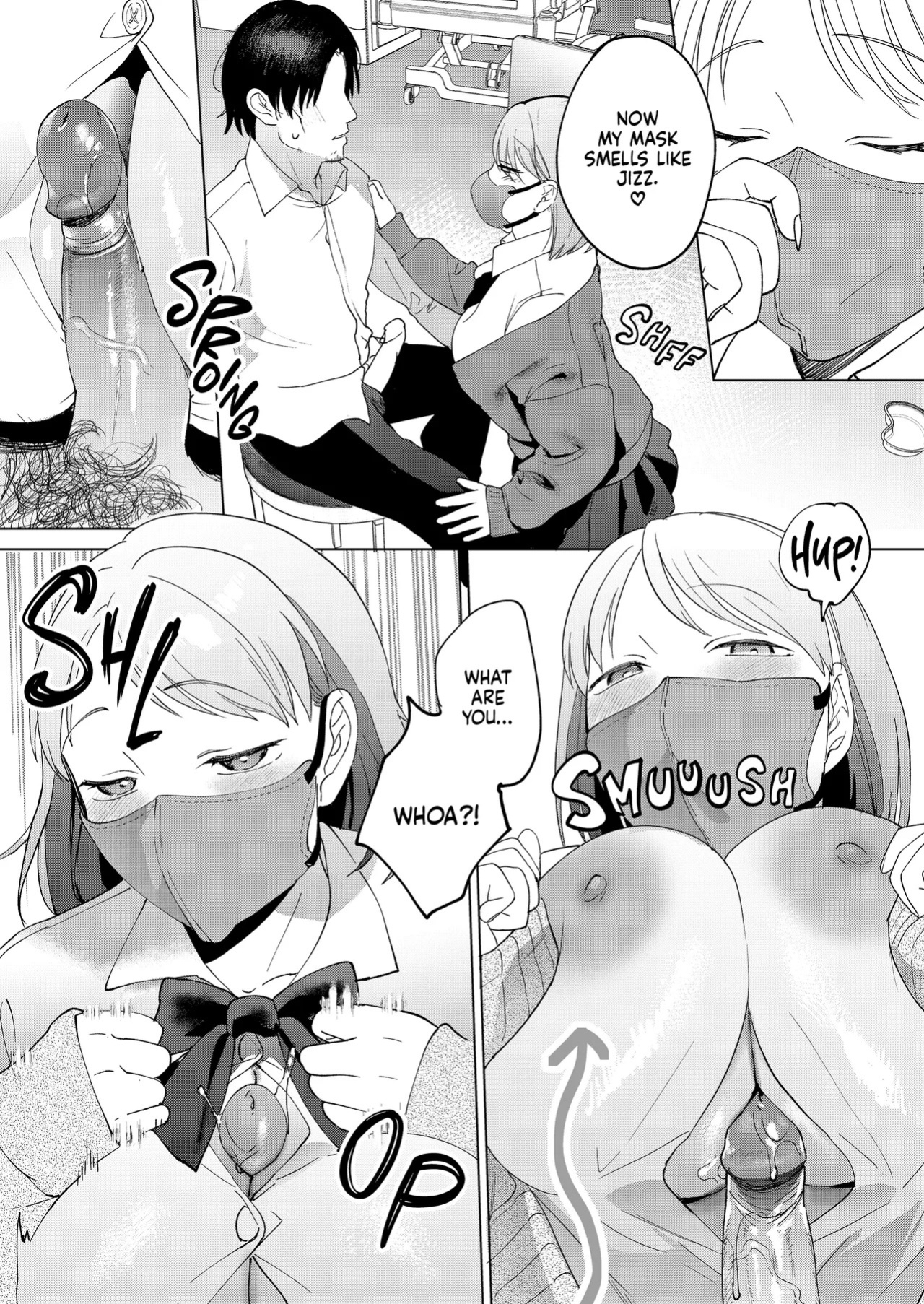 [Manmaya (Same Manma)] Jinsei Shuuryou 5-byou Mae Nazo JK ni Kuwareru | Five Seconds Before I Died [English] [J18] [Decensored] [Digital]