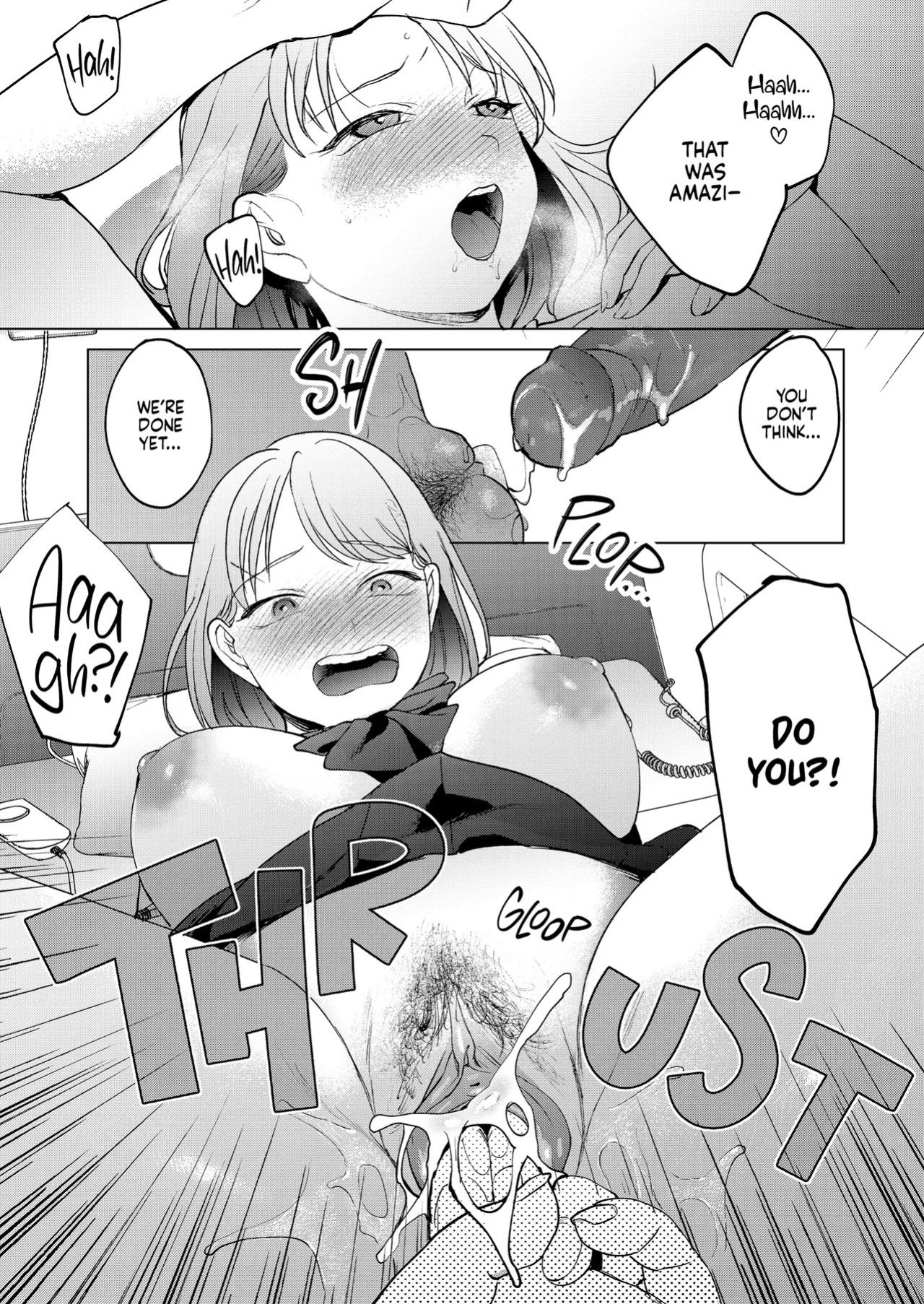 [Manmaya (Same Manma)] Jinsei Shuuryou 5-byou Mae Nazo JK ni Kuwareru | Five Seconds Before I Died [English] [J18] [Decensored] [Digital]