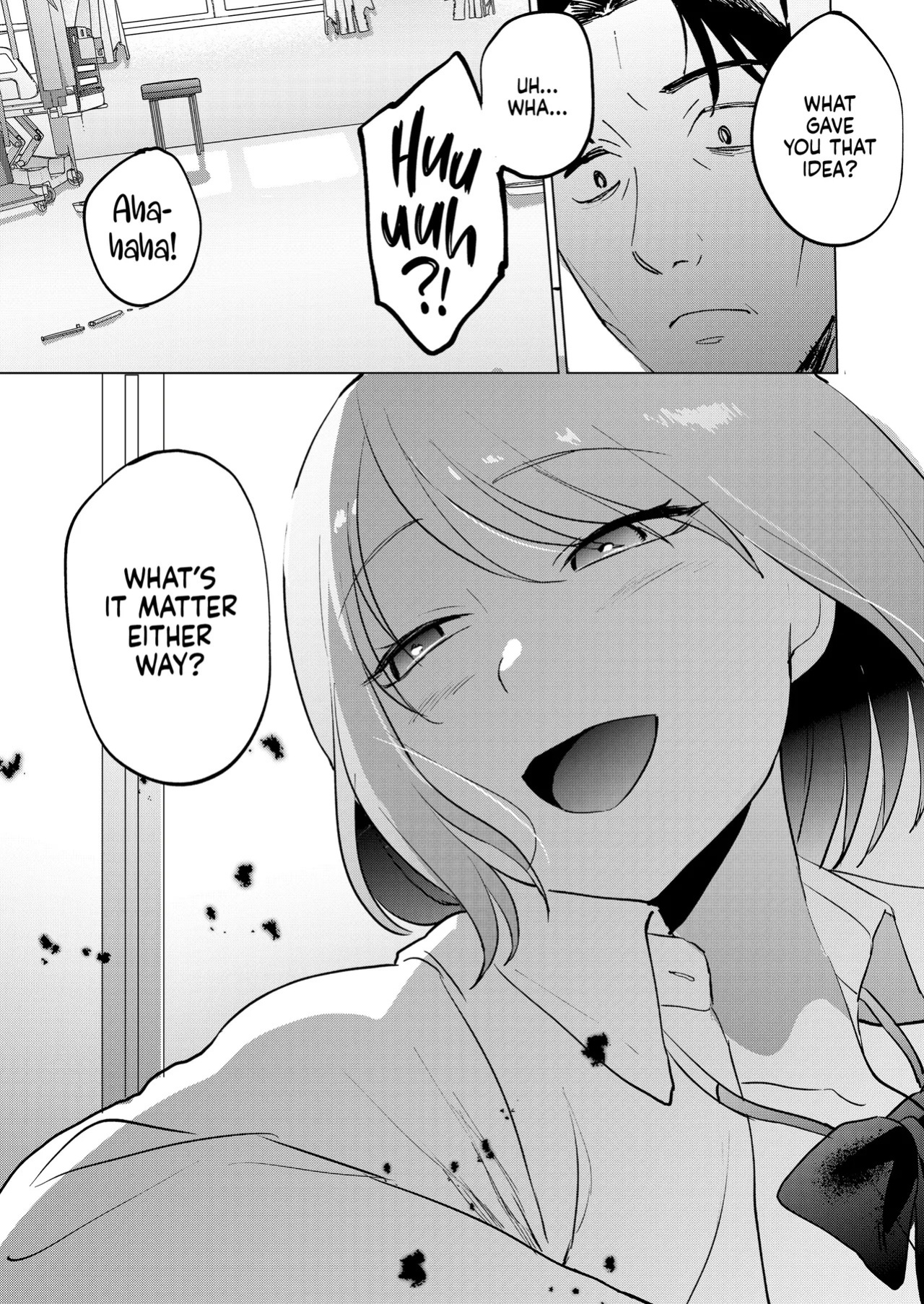 [Manmaya (Same Manma)] Jinsei Shuuryou 5-byou Mae Nazo JK ni Kuwareru | Five Seconds Before I Died [English] [J18] [Decensored] [Digital]