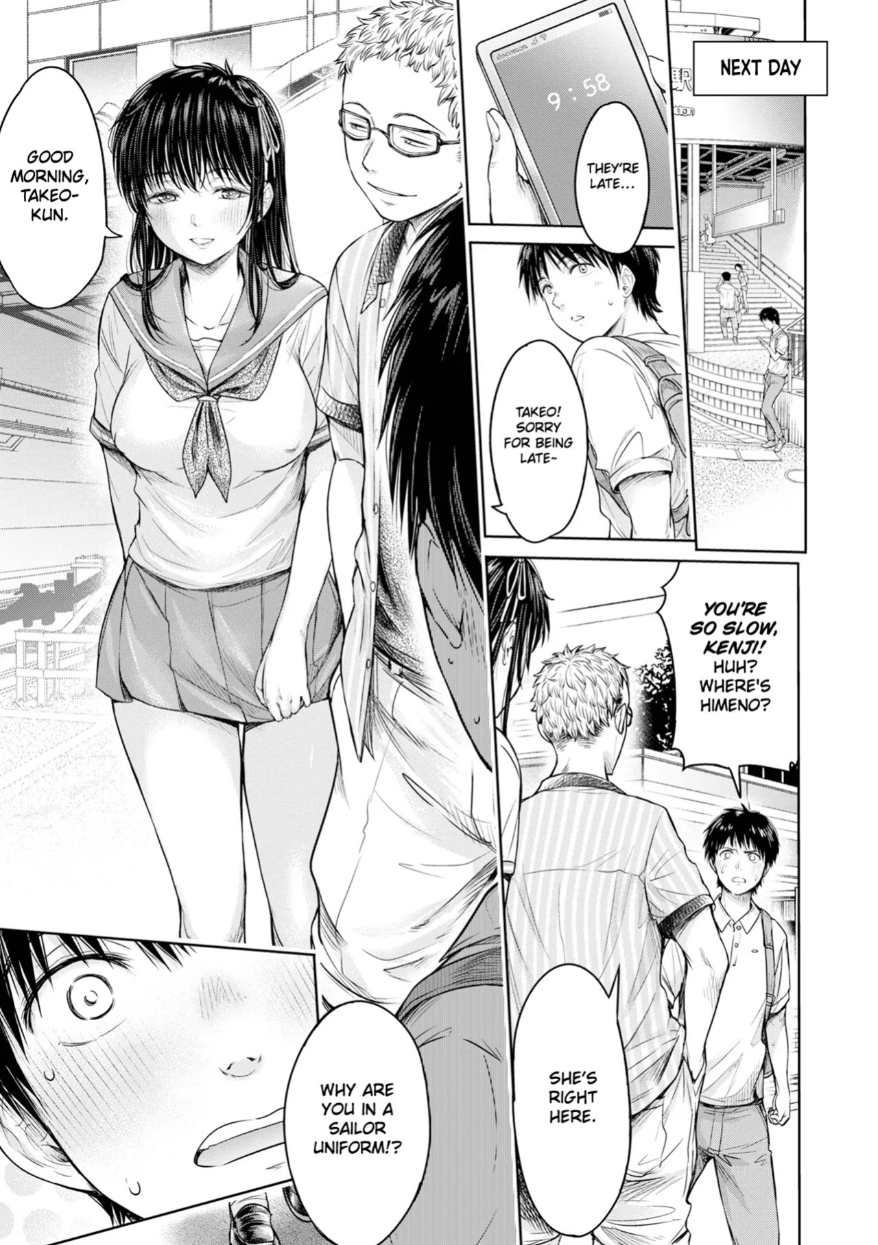[H9] Kanojo ni Kokuhaku suru Mae ni Tomodachi ni Nakadashi Sareta... 1 | Before I Could Confess, My Buddy Came Inside of Her... 1 [English] [Digital]