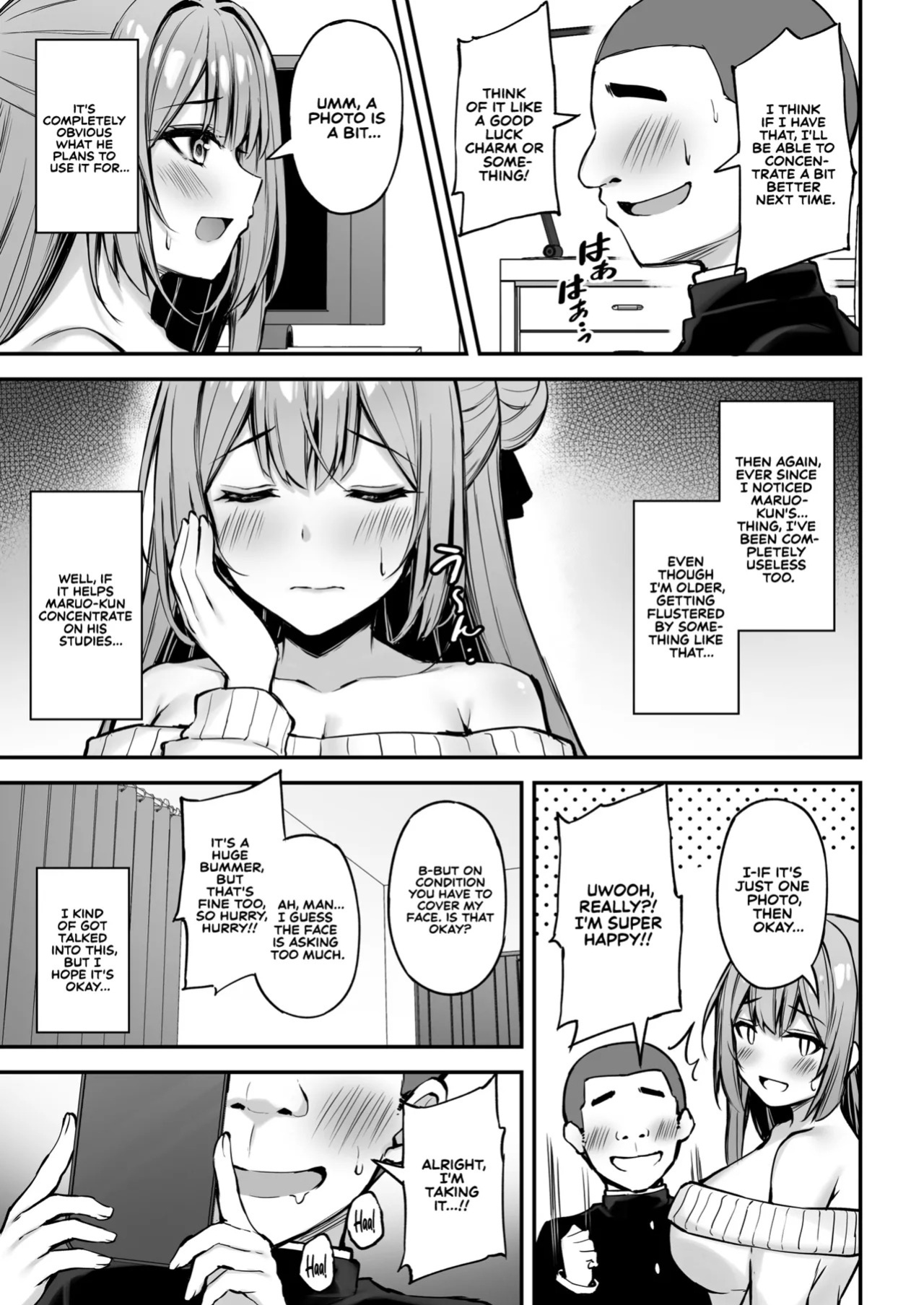 [Mofurentei (Xe)] Itsumo Yasashii Oneesan Wa Boku No Inai Aida Ni | My Kind Onee-san, While I was away... [English] [Sonarin迫] [Digital]