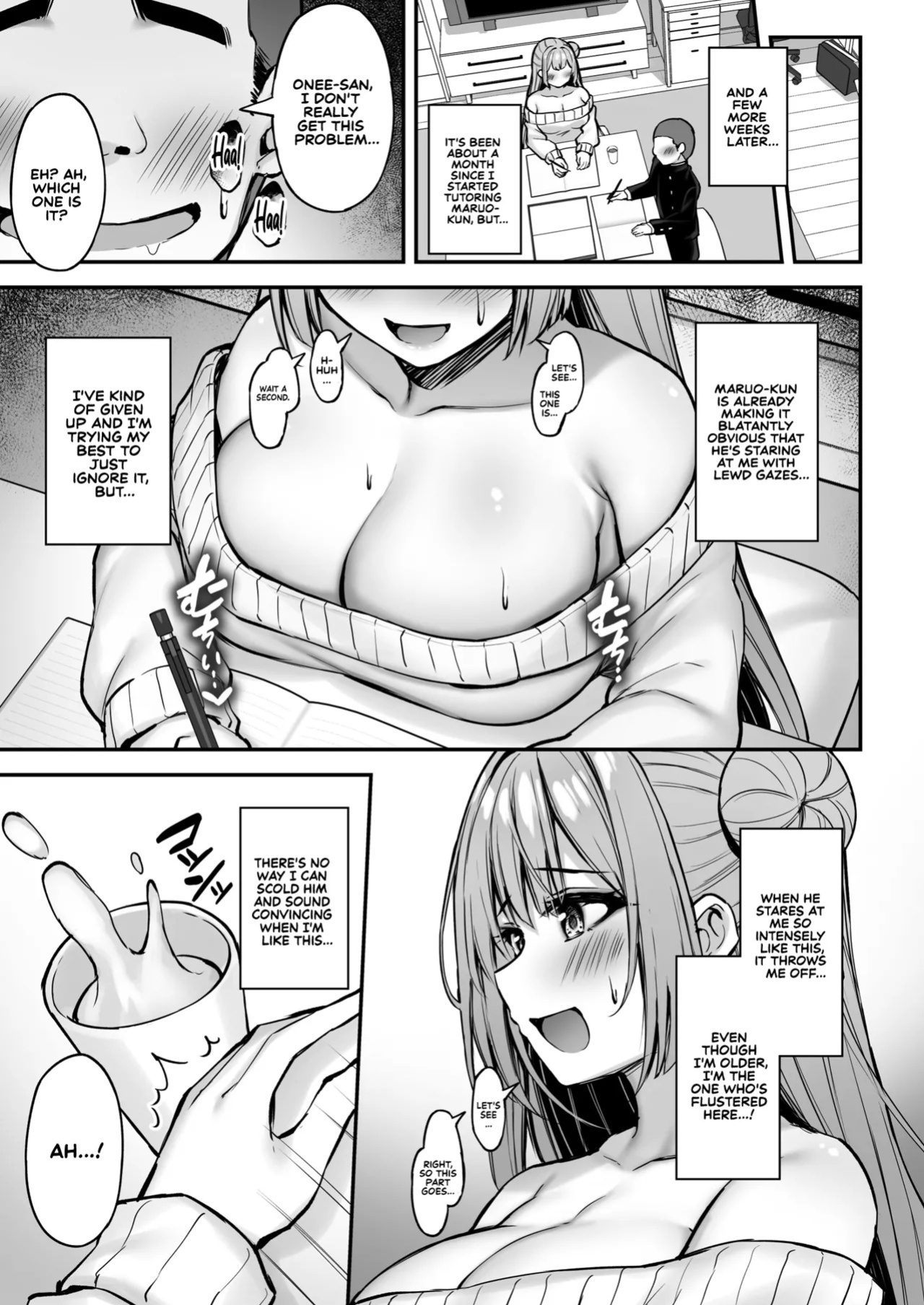 [Mofurentei (Xe)] Itsumo Yasashii Oneesan Wa Boku No Inai Aida Ni | My Kind Onee-san, While I was away... [English] [Sonarin迫] [Digital]