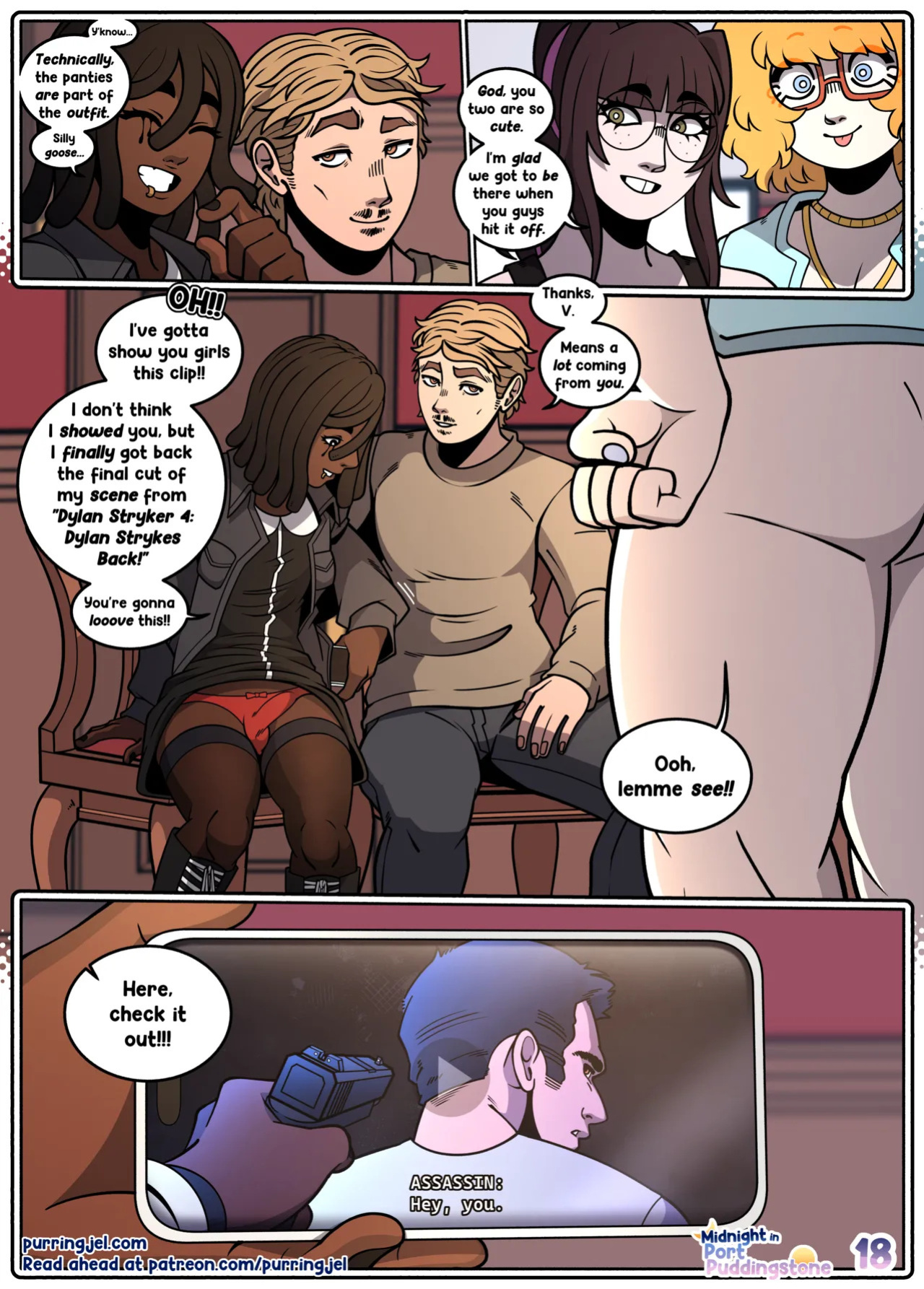 [Purringjel] Midnight in Port Puddingstone (Ongoing)