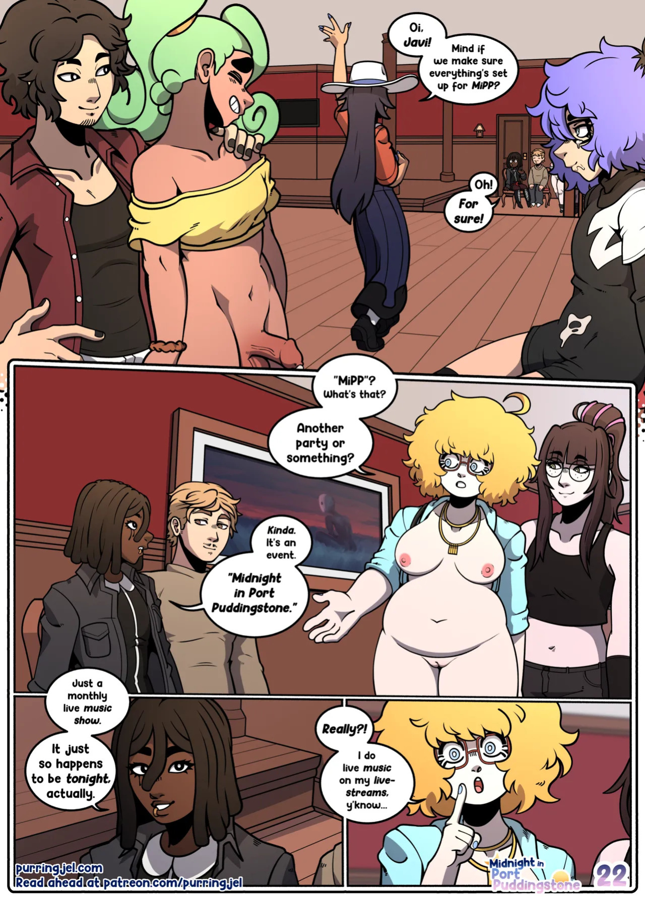 [Purringjel] Midnight in Port Puddingstone (Ongoing)