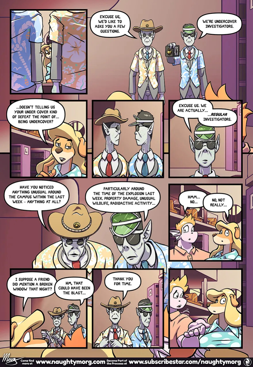 [NaughtyMorg] My Girlfriend the Arch-Fiend from Outer Space: Chapter 2 (Ongoing)
