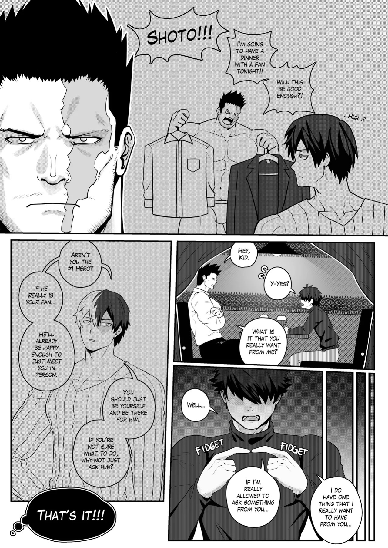 [Kaito Draws / BARAyot / kimakkun / SeitanicBeef] FLAMING HOT - Endeavor Anthology [English]