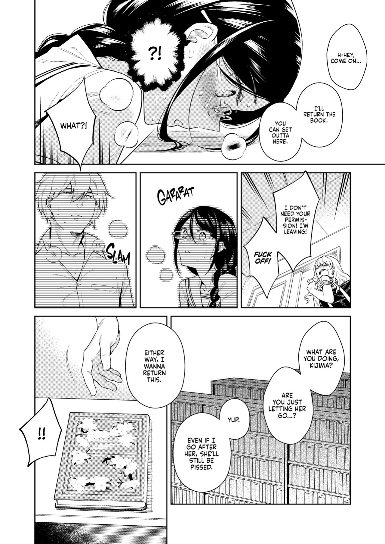 [2JIMUSUBI (Ohno Kanae)] Toshoshitsu no Kedamono-tachi | Library Beasts [English] [J18] [Decensored] [Digital]