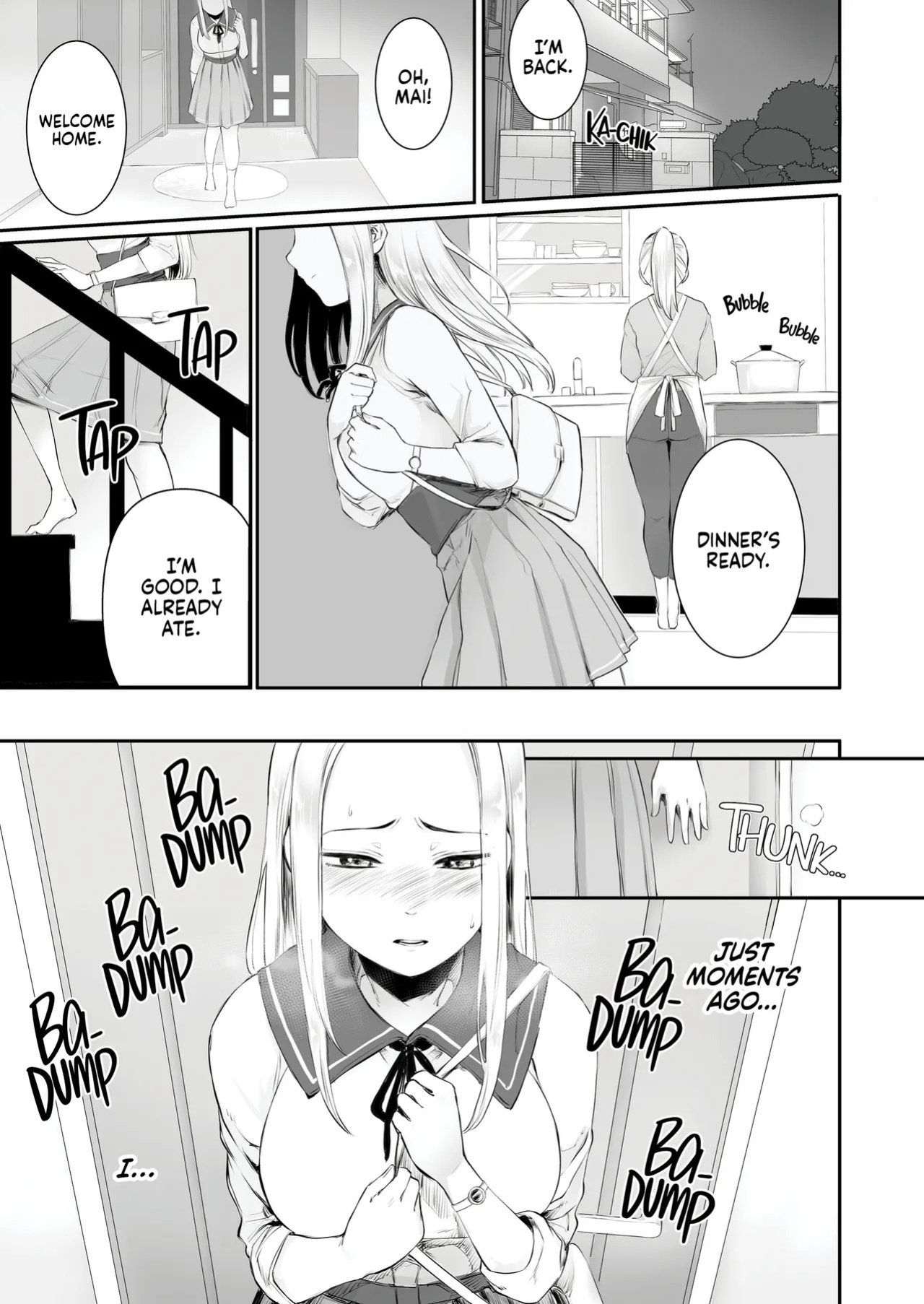 [Doushoku (Omizu Chihiro)] Cool-kei Netoge JK to Mankitsu Off-kai kara Hajimaru Love Ecchi | I Met Up With a Cool JK I Knew From an MMO and Had Great Sex With Her [English] [J18] [Decensored] [Digital]