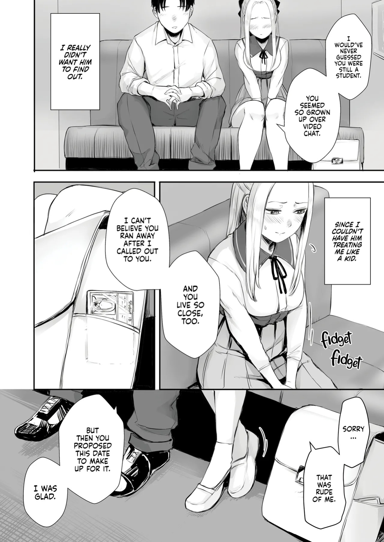 [Doushoku (Omizu Chihiro)] Cool-kei Netoge JK to Mankitsu Off-kai kara Hajimaru Love Ecchi | I Met Up With a Cool JK I Knew From an MMO and Had Great Sex With Her [English] [J18] [Decensored] [Digital]