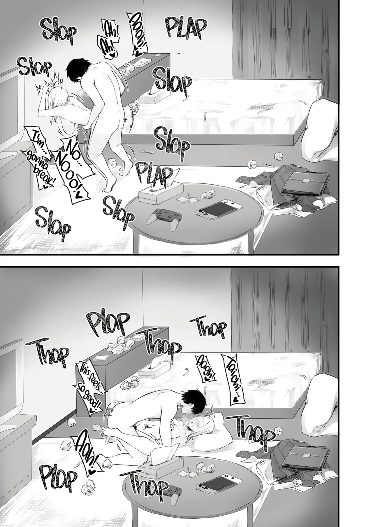 [Doushoku (Omizu Chihiro)] Cool-kei Netoge JK to Mankitsu Off-kai kara Hajimaru Love Ecchi | I Met Up With a Cool JK I Knew From an MMO and Had Great Sex With Her [English] [J18] [Decensored] [Digital]