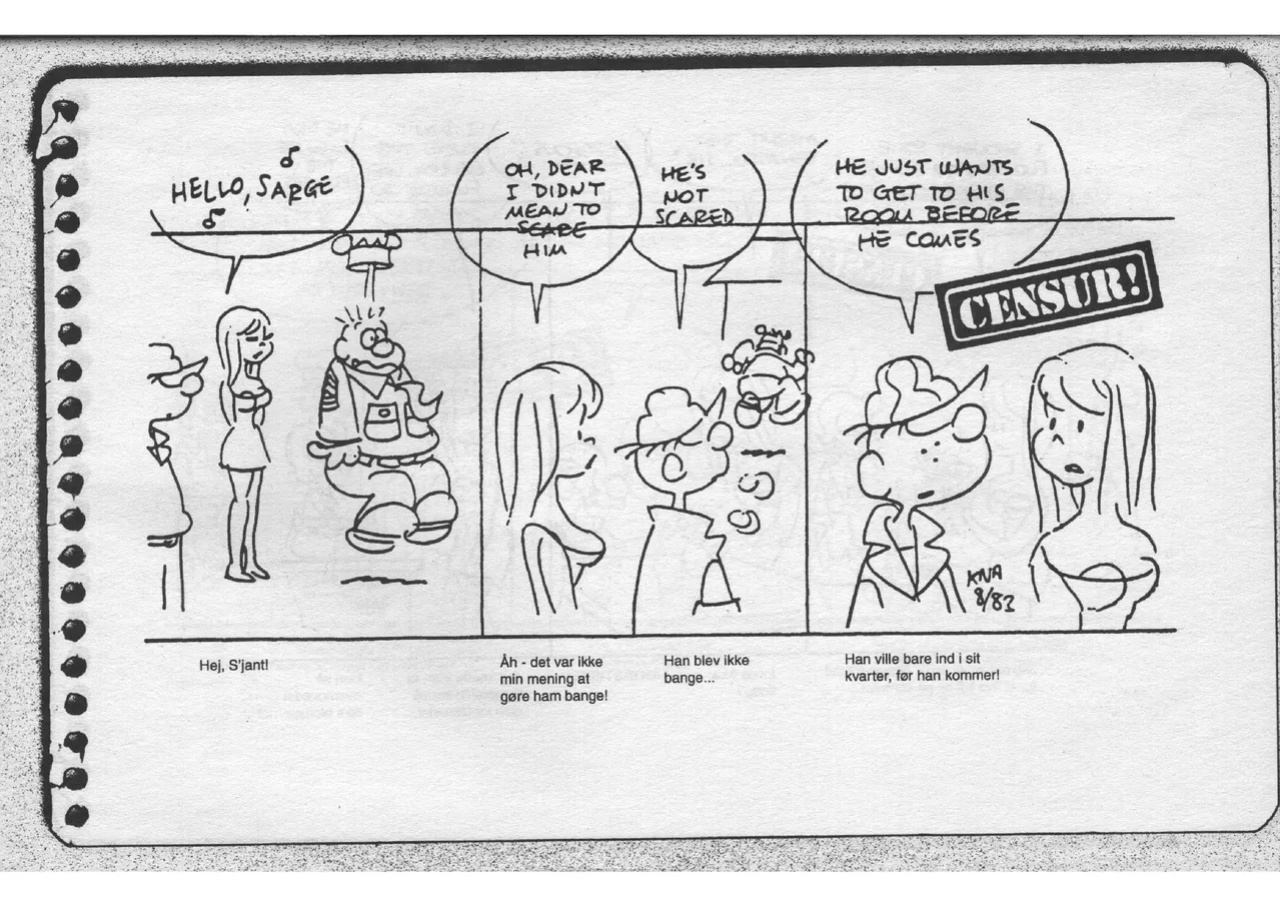 [Mort Walker] Basserne Censur! #3 [Danish, English]