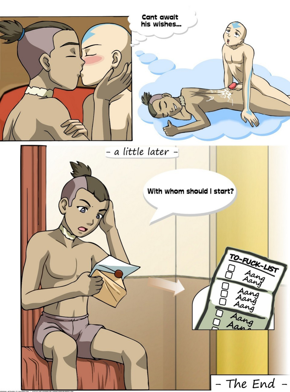 Sokka's Biggest Wish - Palcomix