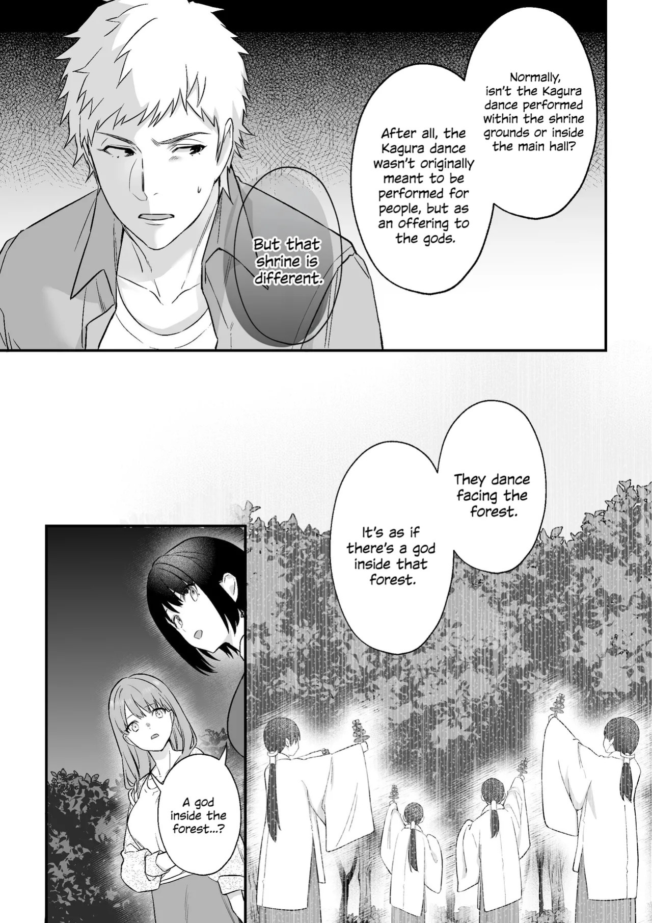 Falling into the depths of depravity. ~A mating contract with a god~