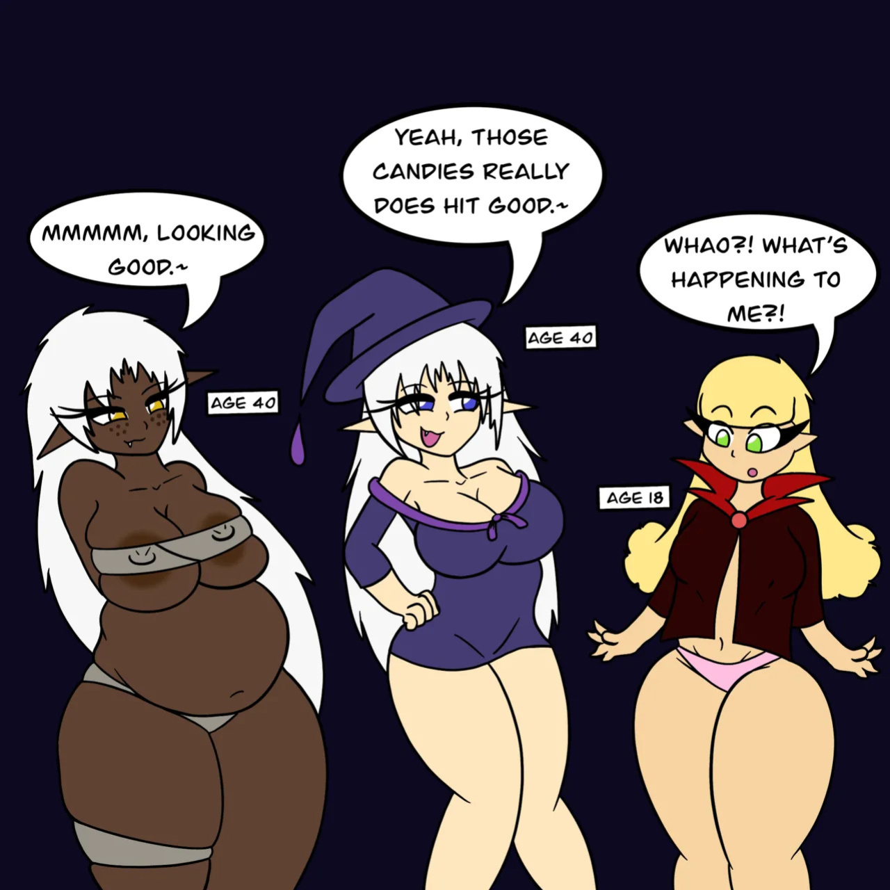 Edsrich - Age Regression + Age Progression [Pixiv Gallery]