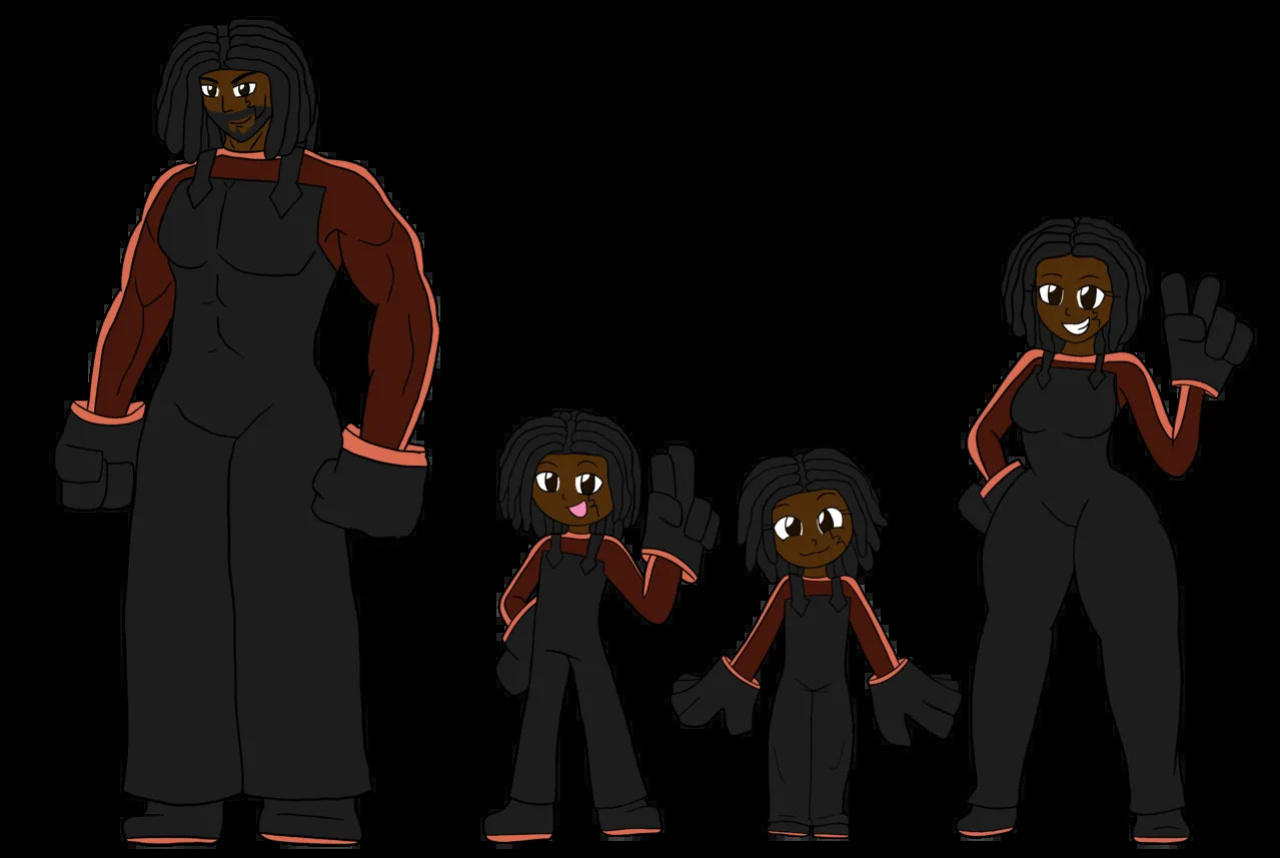 Edsrich - Age Regression + Age Progression [Pixiv Gallery]