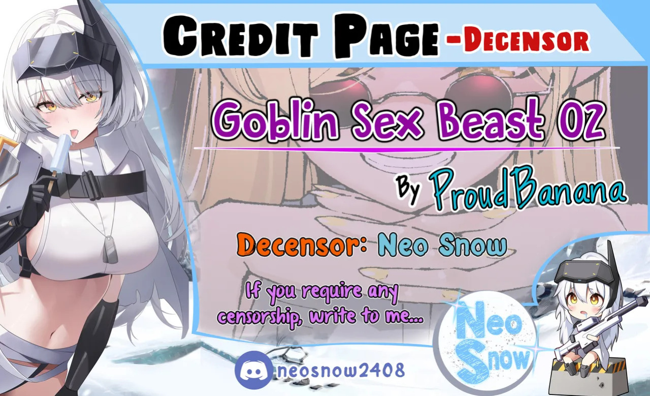 [ProudBanana] Goblin Sei Chiku 02 | Goblin Sex Beast 02 [English] [NudeSalad] [Digital] [Decensored]