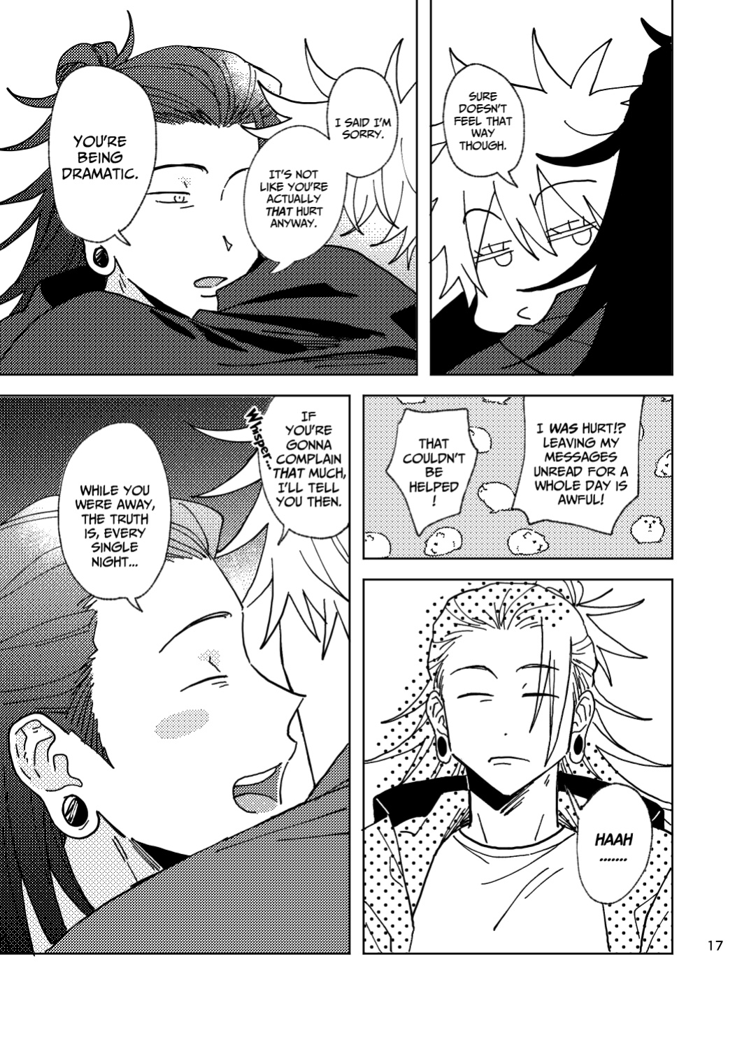 [Kokushi Musou (Lusch)] Think of Me Whether You're Asleep or Awake (Sob) (Jujutsu Kaisen)