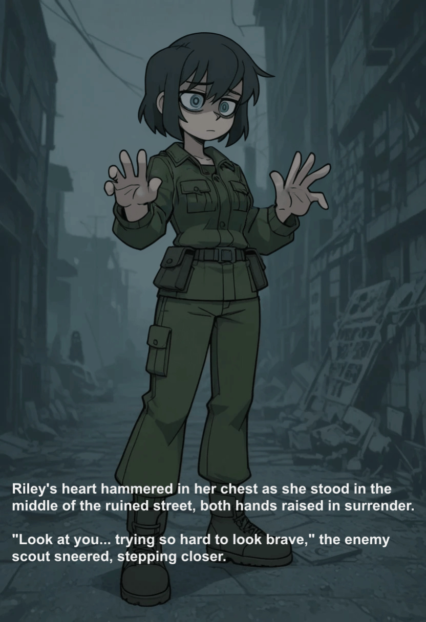 Riley Captured, animated [AI Generated]