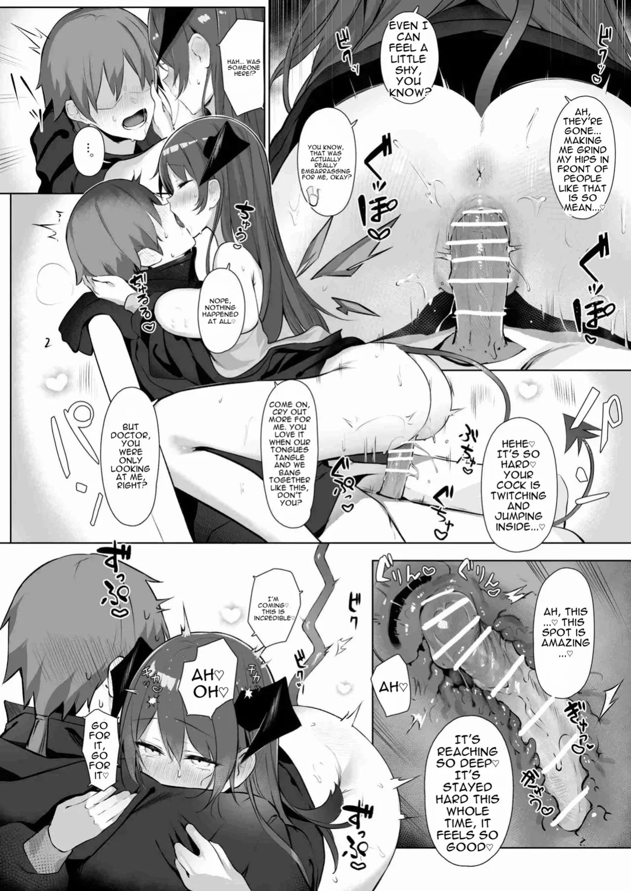[Neko no Youchuu Kansatsukai (Neko no Youchuu)] Akuma demo Otomodachi (Arknights) [Digital] [English]