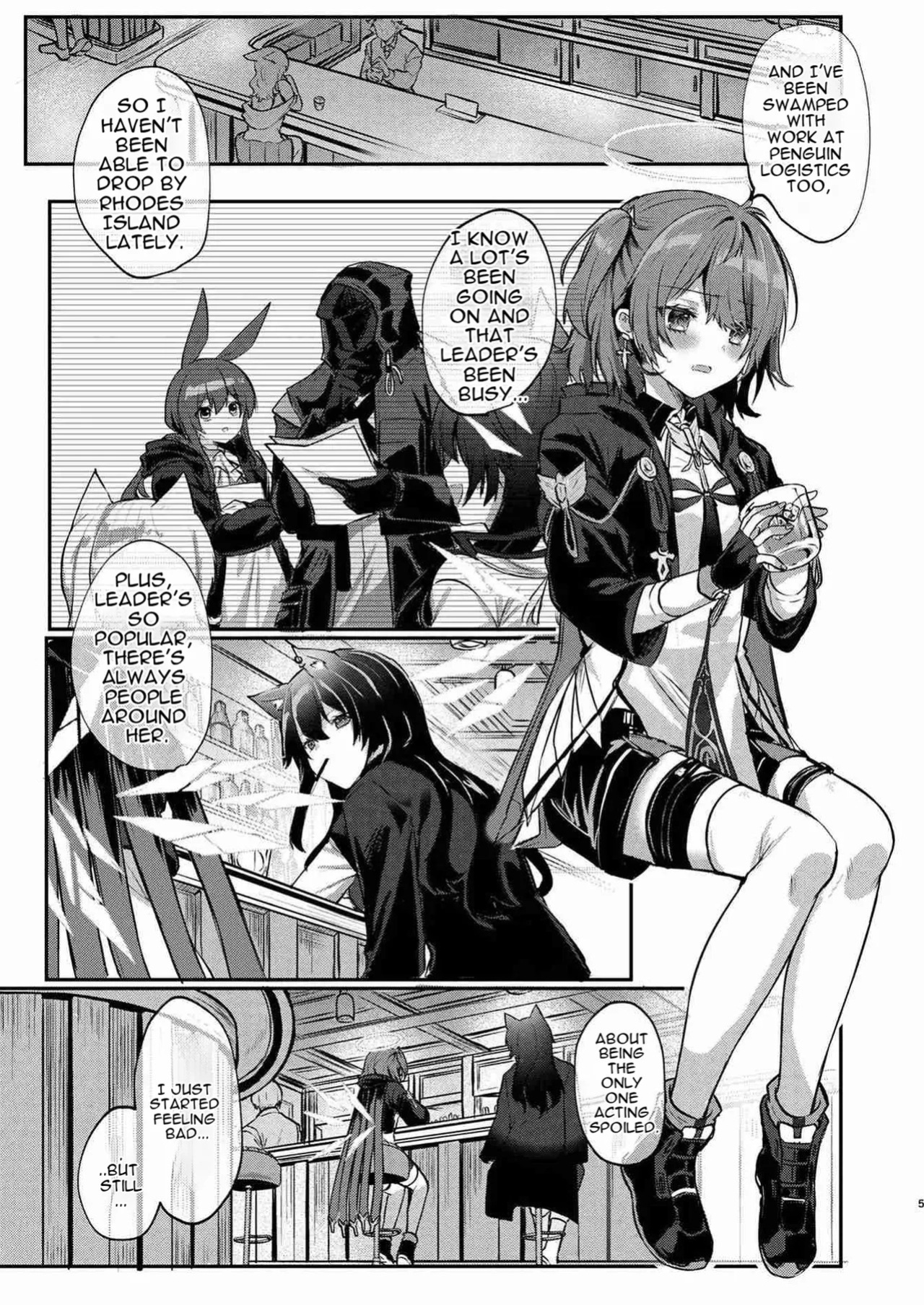 [AVALON. (Amesaki Vanilla)] White Lily ni Shukufuku o - Blessings to the White Lily (Arknights) [Digital] [English]