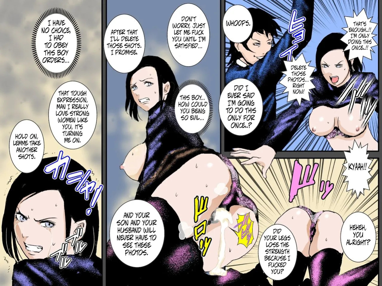 [Ruibosucha] My beautiful mom became the sex slave of my childhood friend [English]
