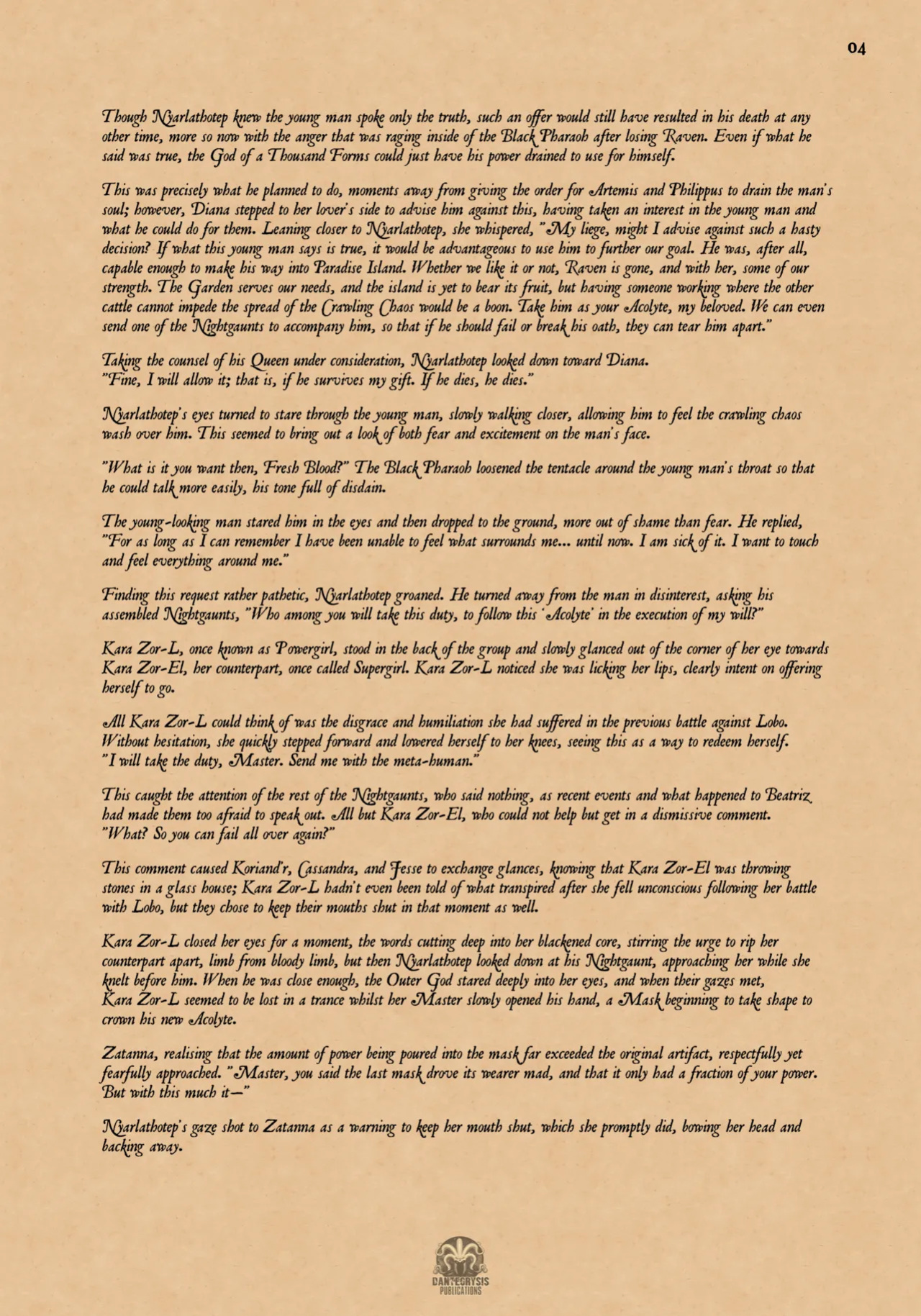 [DanteCrysis] The Acolyte Chronicles