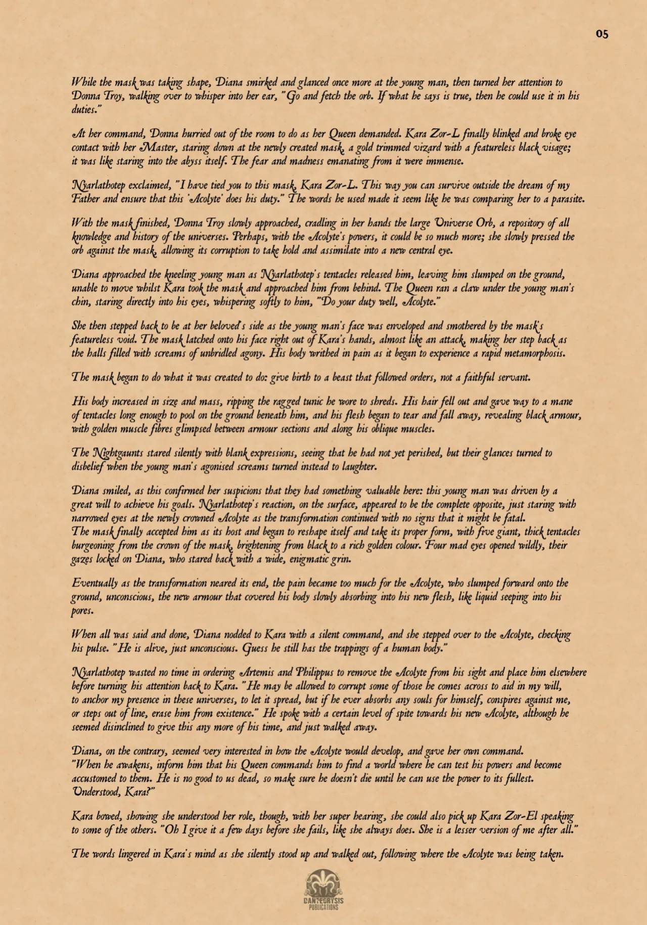 [DanteCrysis] The Acolyte Chronicles