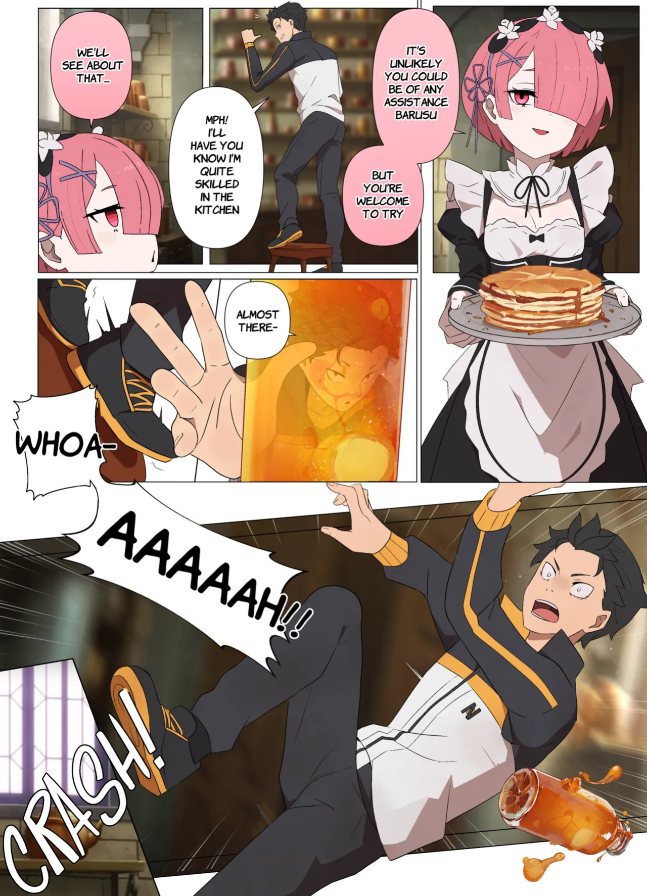 Ramming Ram Ch.1-2 (Ongoing) [English] (ReZero kara Hajimeru Isekai Seikatsu)