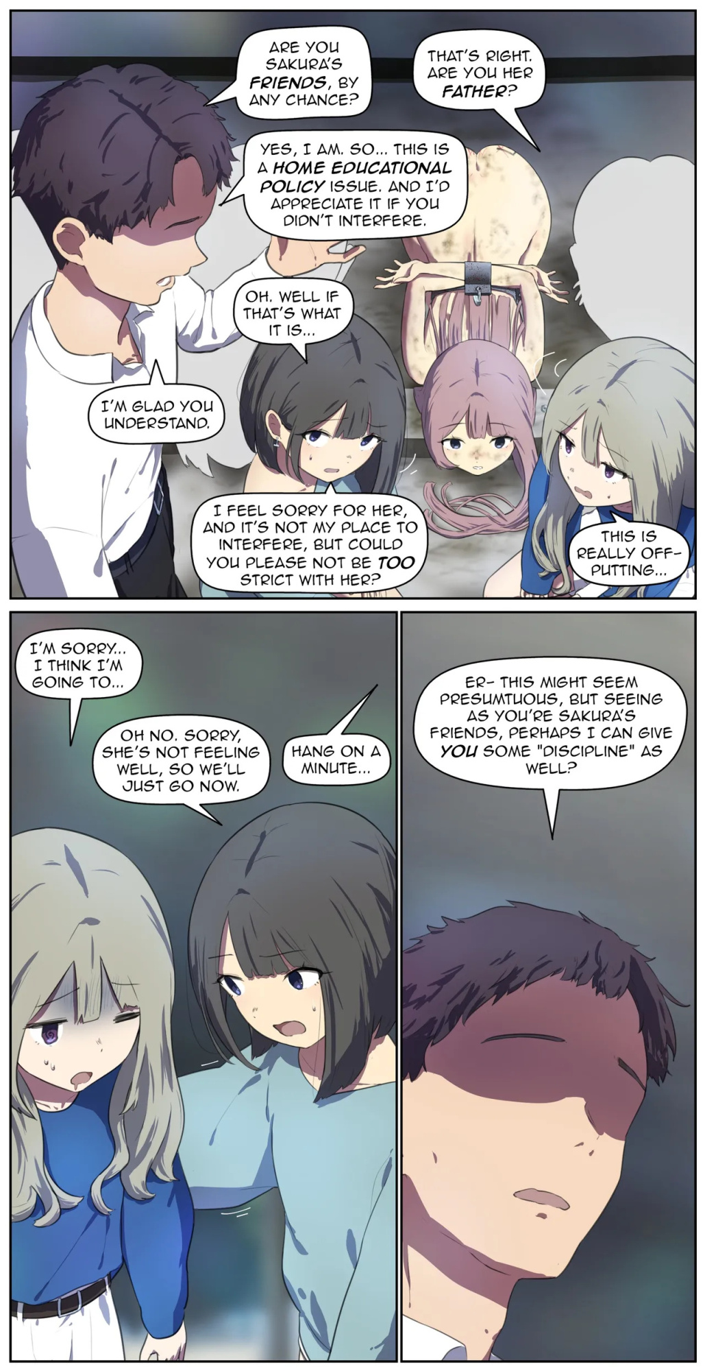 A life in the barn as punishment for a delinquent girl who has been spoiled until now【Translated by kochakaden】