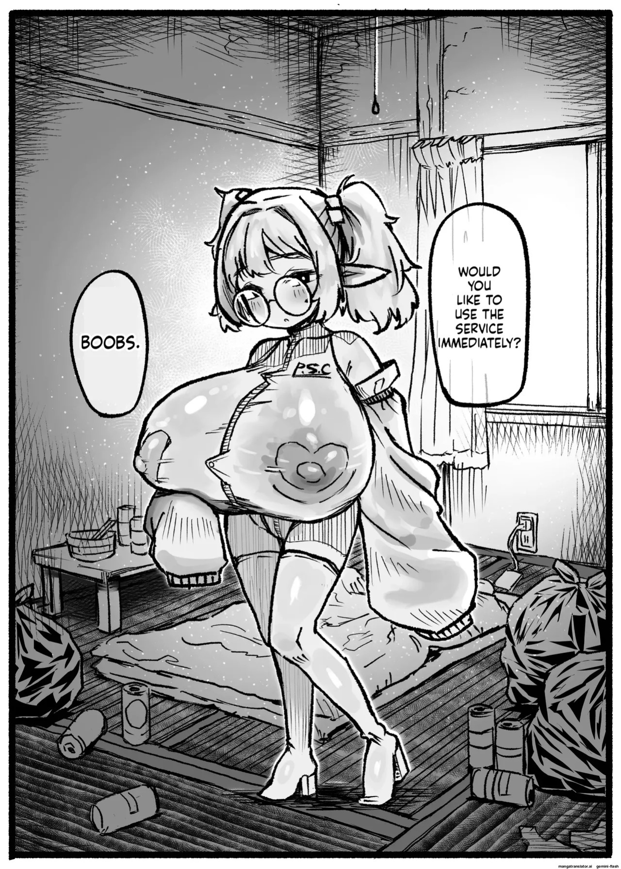 P.S.C (Titty-Fuck Subscription Company) ~7 Days of Unlimited Titty-Fucking with a Short, Busty, Expressionless Succubus~