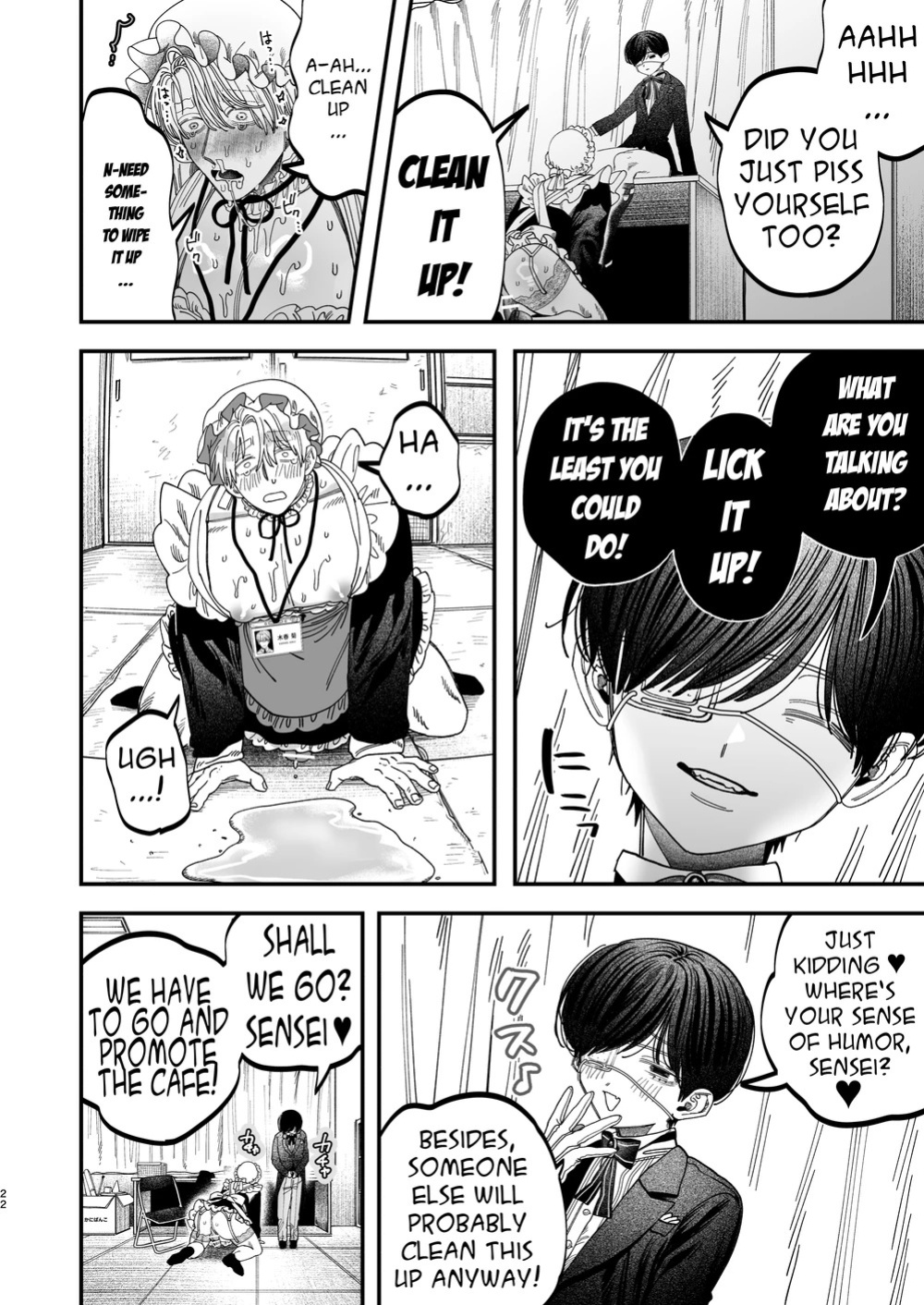[Kanipanko ((Kanipan Mushamusha)] Sexually Trained By My Excessively Big Dicked Student ~Sloppy Culture Festival~ [Eng]