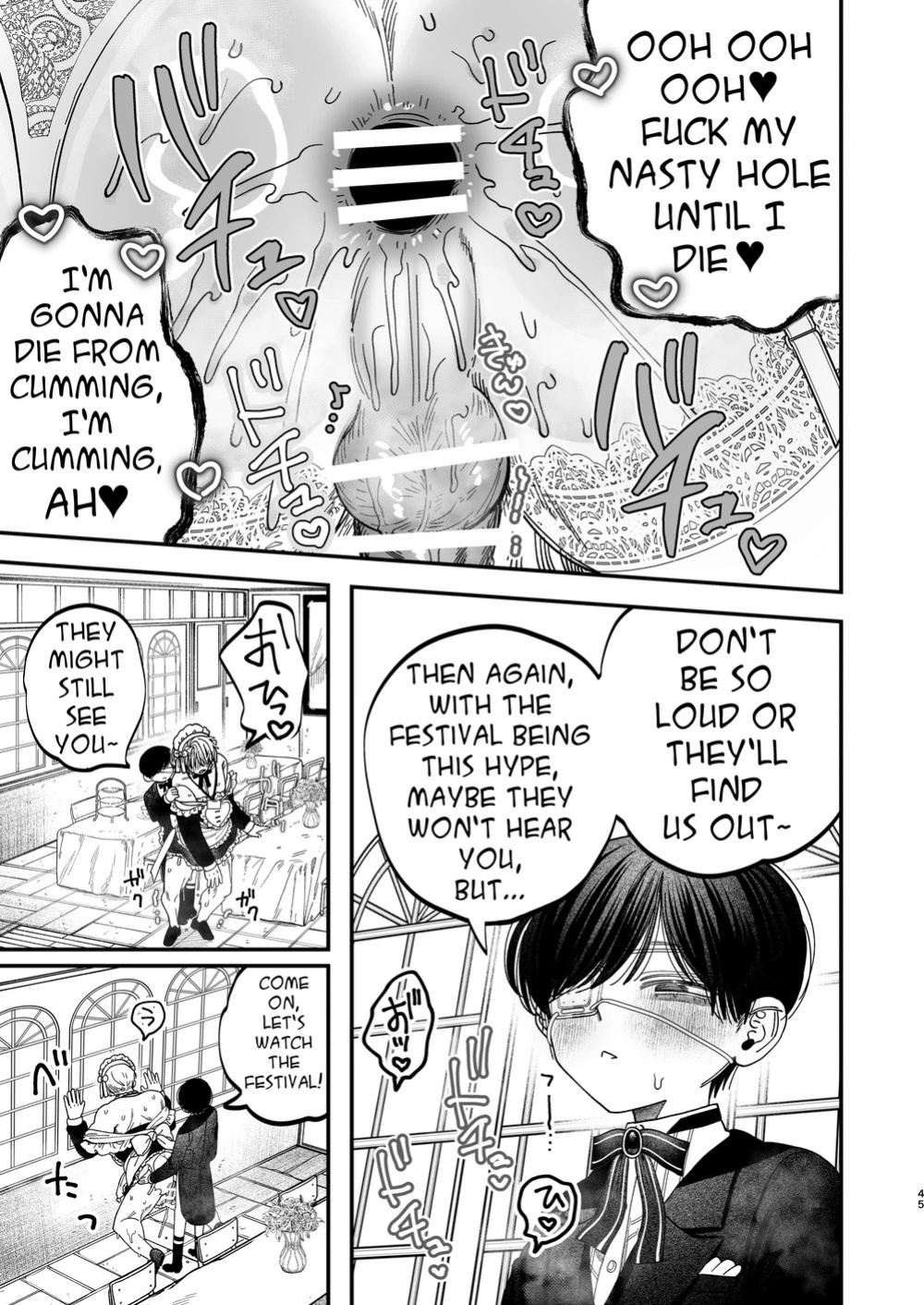 [Kanipanko ((Kanipan Mushamusha)] Sexually Trained By My Excessively Big Dicked Student ~Sloppy Culture Festival~ [Eng]