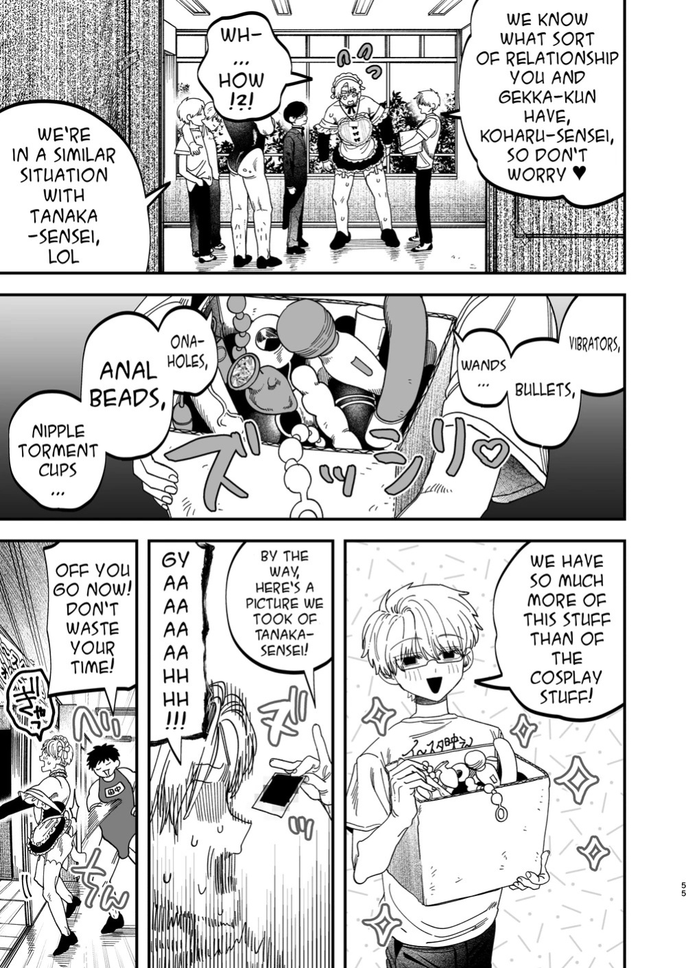 [Kanipanko ((Kanipan Mushamusha)] Sexually Trained By My Excessively Big Dicked Student ~Sloppy Culture Festival~ [Eng]