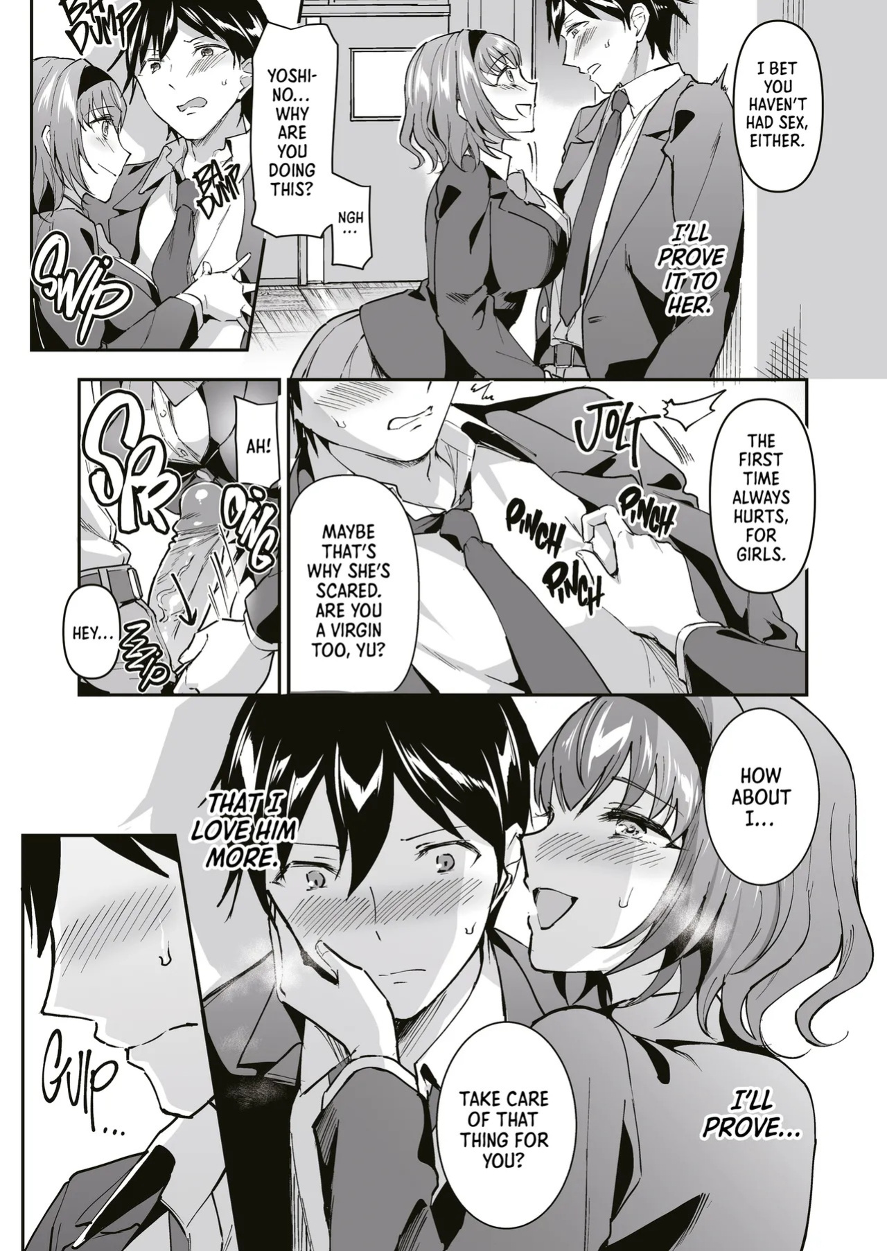 [Doushoku (Kuguri Oimo)] Netoriai -Watashi no Hou ga, Kimi ga Suki- | Stealing Back Your Love [English] [J18] [Decensored] [Digital]