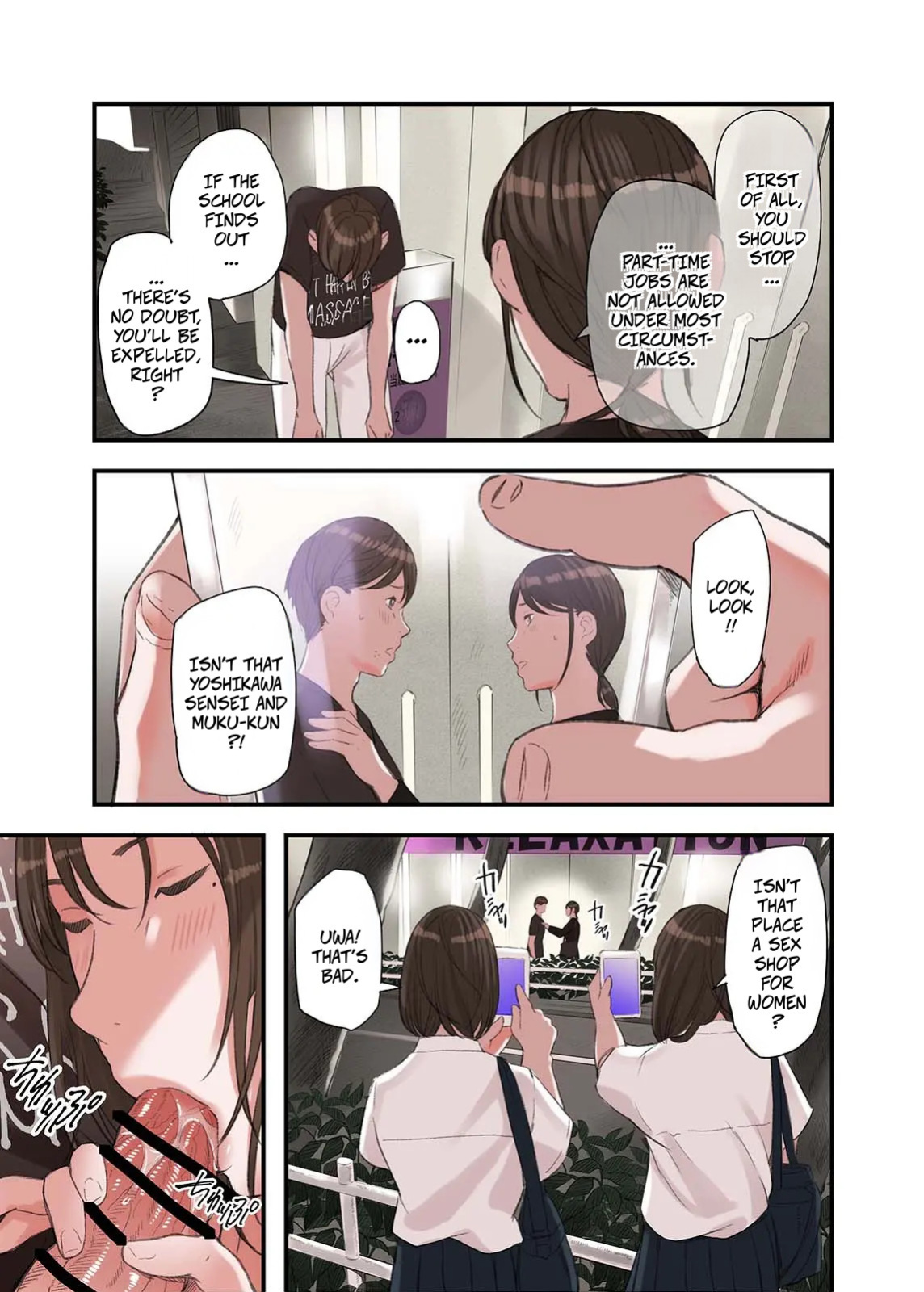 [Gomikasu Tarou (Namaribou Nayonayo)] Boku... Josei You Fuuzoku de Beit Shitemashite.... Ch. 2 -- I... Work Part-time At a Sex Establishment Catering To Women 2