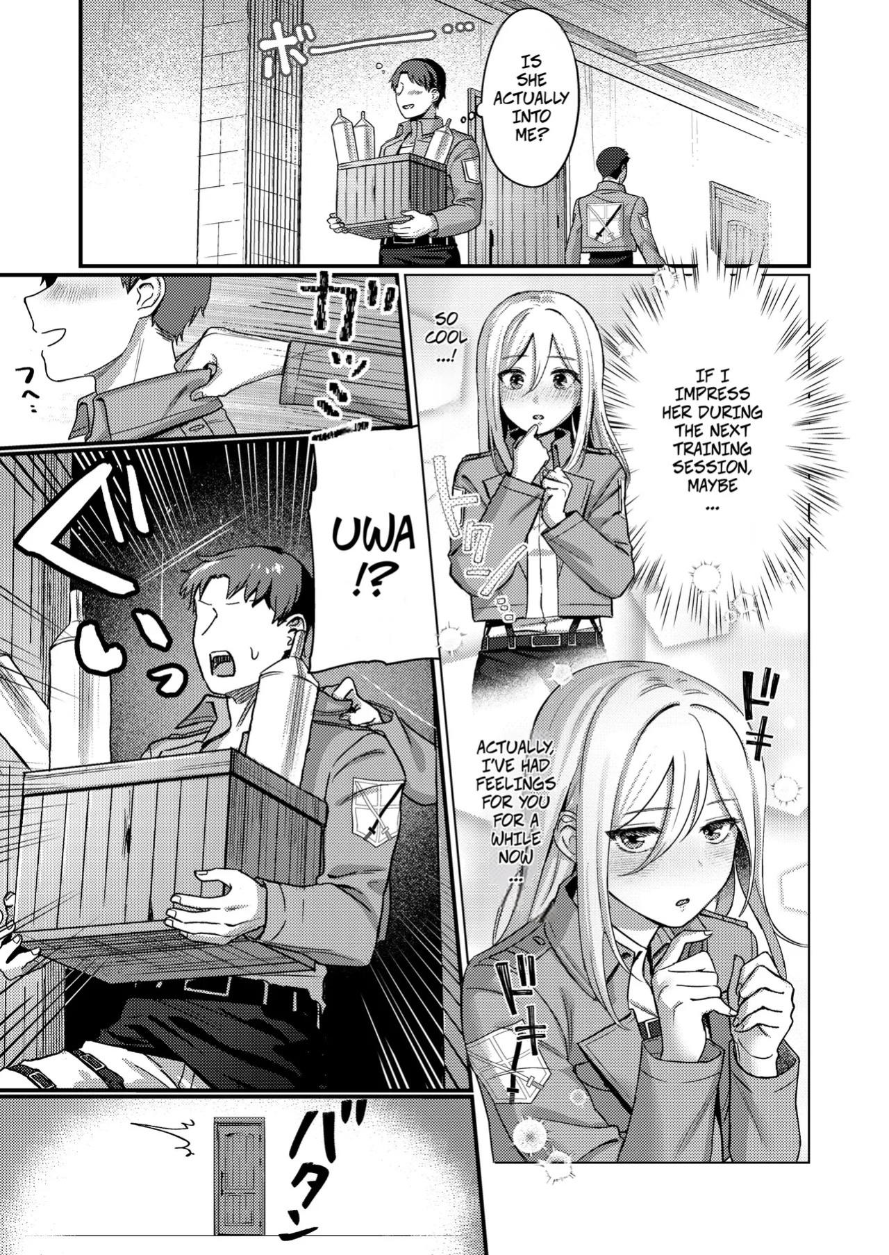 [Natsu no Seikatsu (Piiyoshi, LEXI)] I Love You Ymir, Marry Me! -- Ymir Suki da Kekkon shite Kure (Shingeki no Kyojin) [Digital]