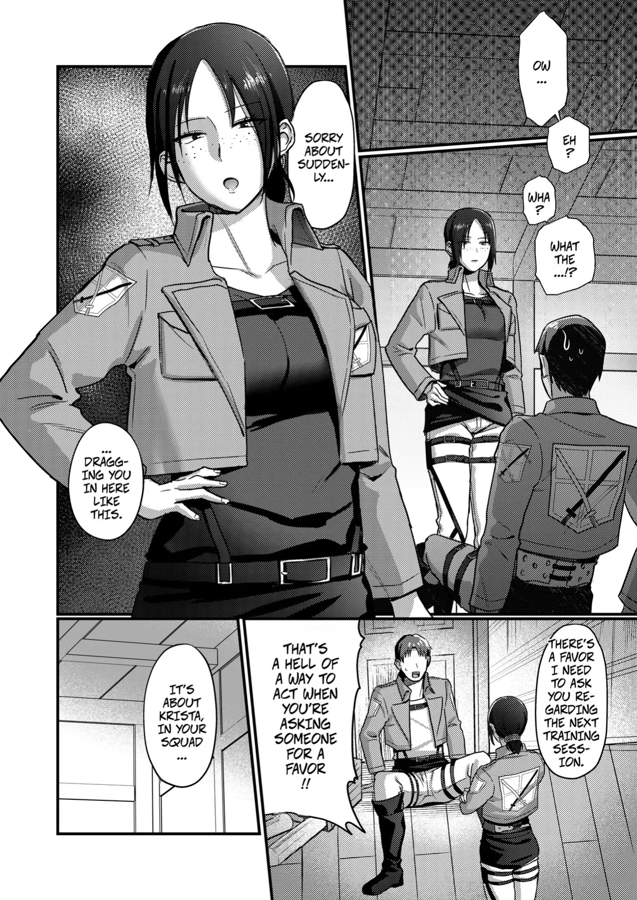 [Natsu no Seikatsu (Piiyoshi, LEXI)] I Love You Ymir, Marry Me! -- Ymir Suki da Kekkon shite Kure (Shingeki no Kyojin) [Digital]