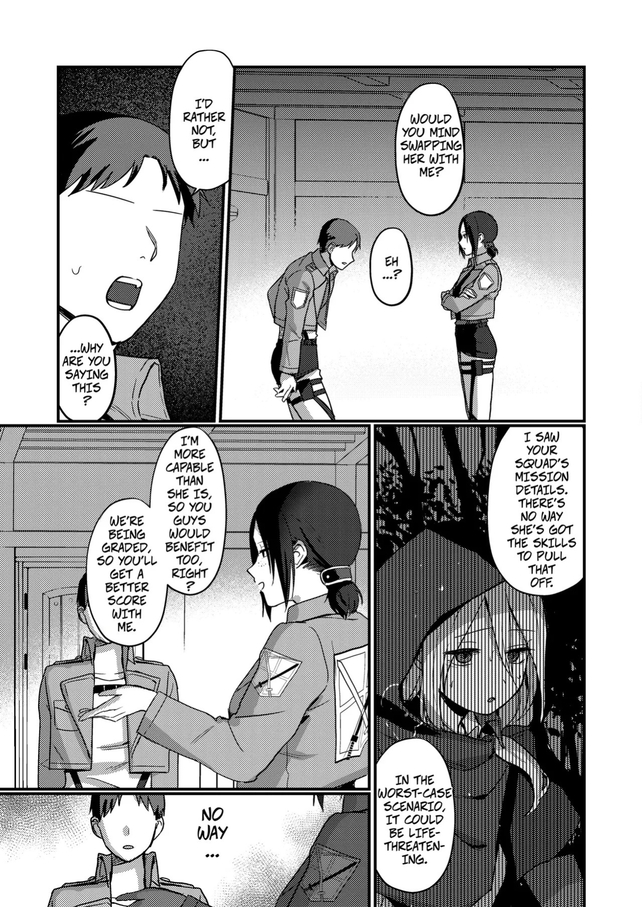 [Natsu no Seikatsu (Piiyoshi, LEXI)] I Love You Ymir, Marry Me! -- Ymir Suki da Kekkon shite Kure (Shingeki no Kyojin) [Digital]