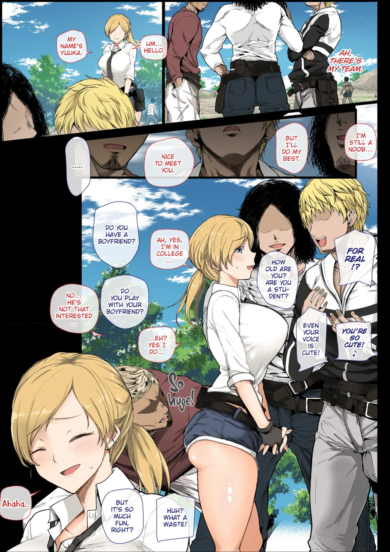 [Aomizuan (Shimantogawa)] College Girl Wins a Lewd Chicken Dinner