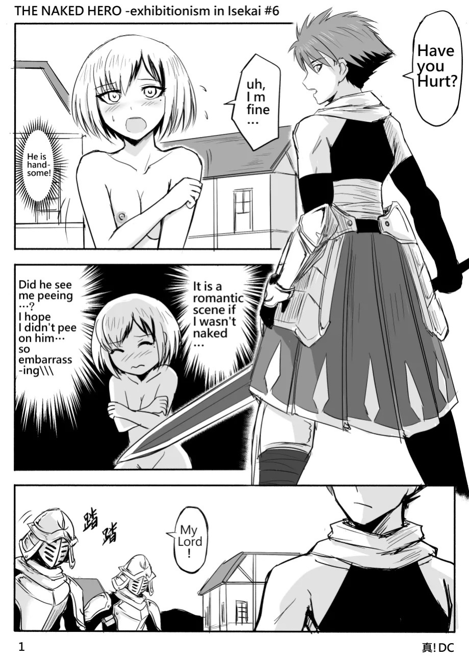 [Zhen! DC] The Naked Hero - Adventure in Another World [English]