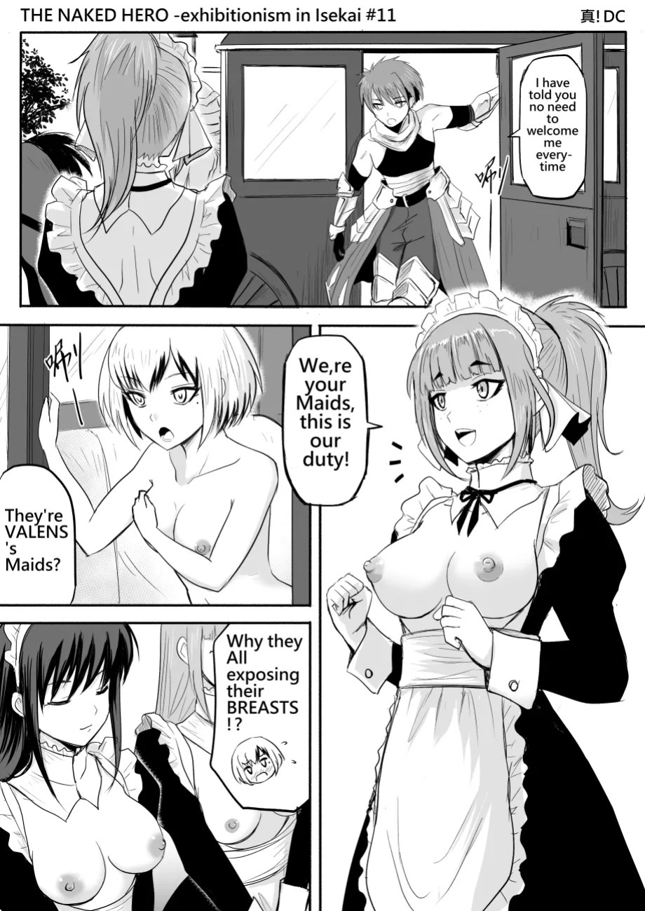 [Zhen! DC] The Naked Hero - Adventure in Another World [English]